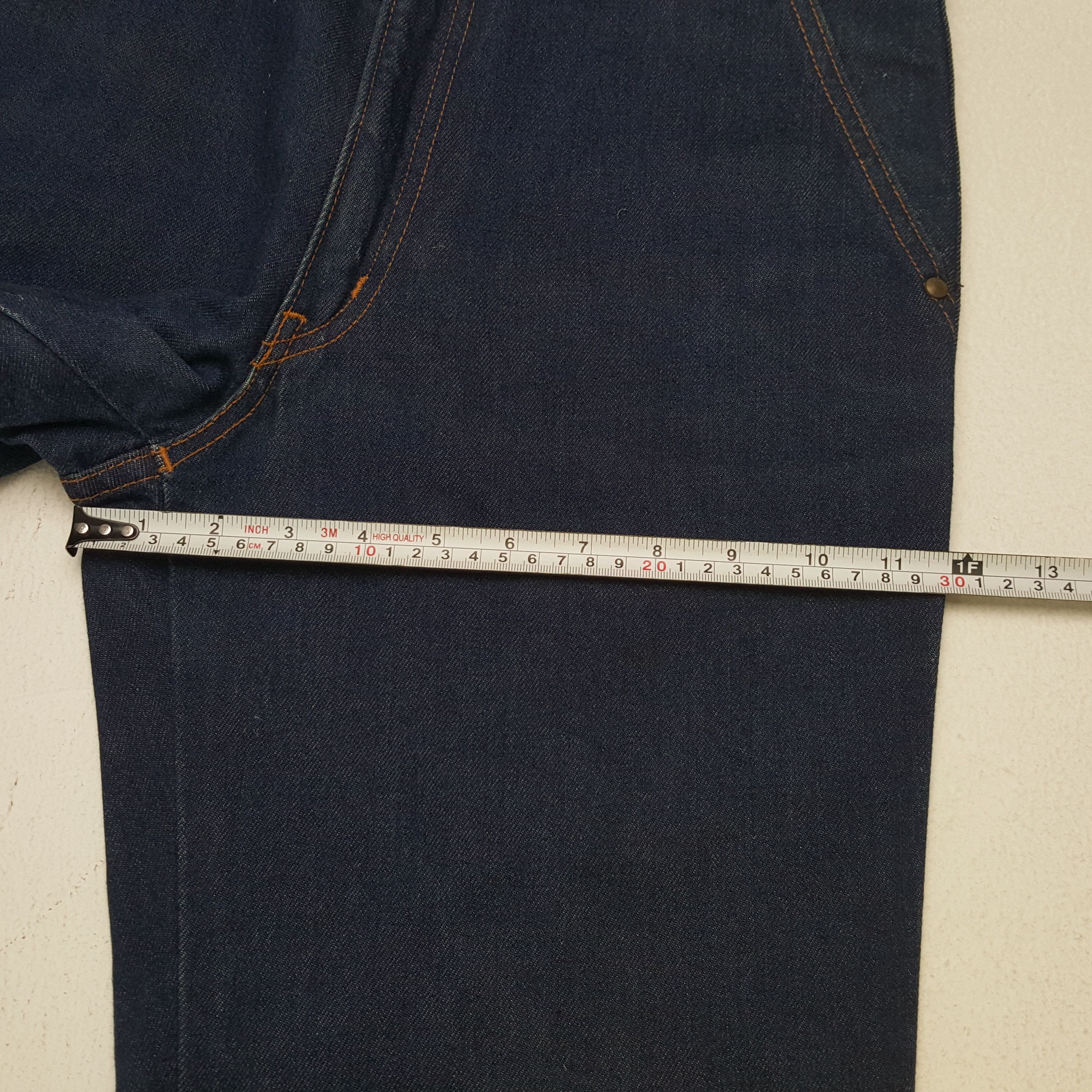 Lancel × Vintage LANCEL Luxury Brand Streetwear Style Logo Design Jeans Size US 29 - 9 Thumbnail