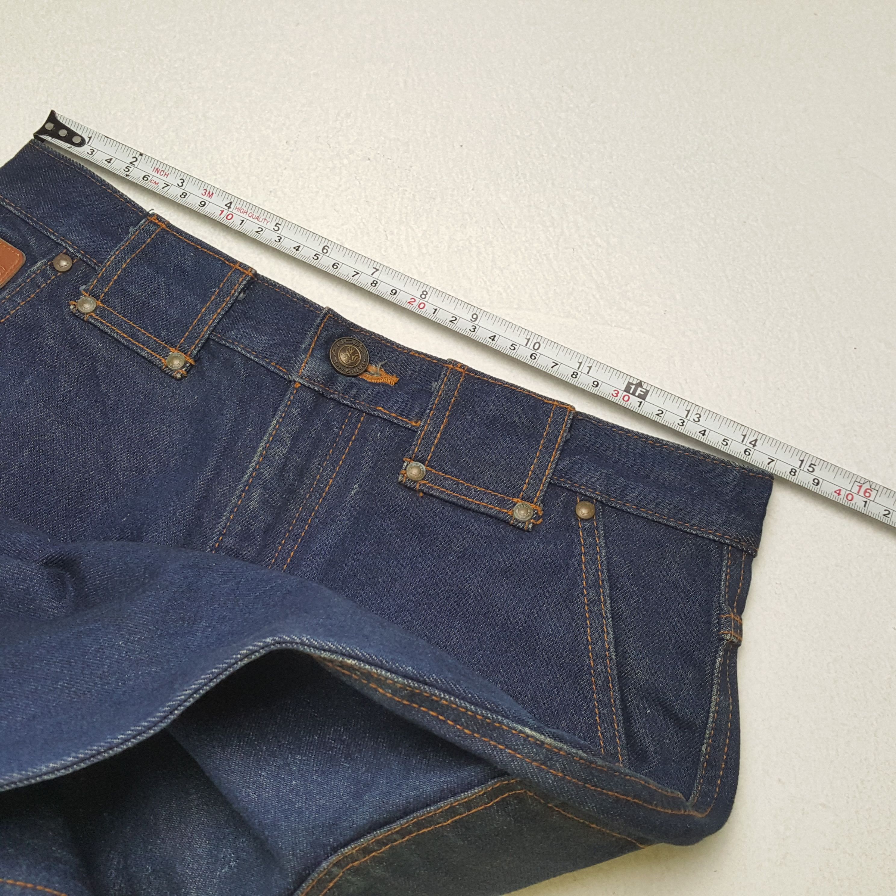 Lancel × Vintage LANCEL Luxury Brand Streetwear Style Logo Design Jeans Size US 29 - 7 Thumbnail