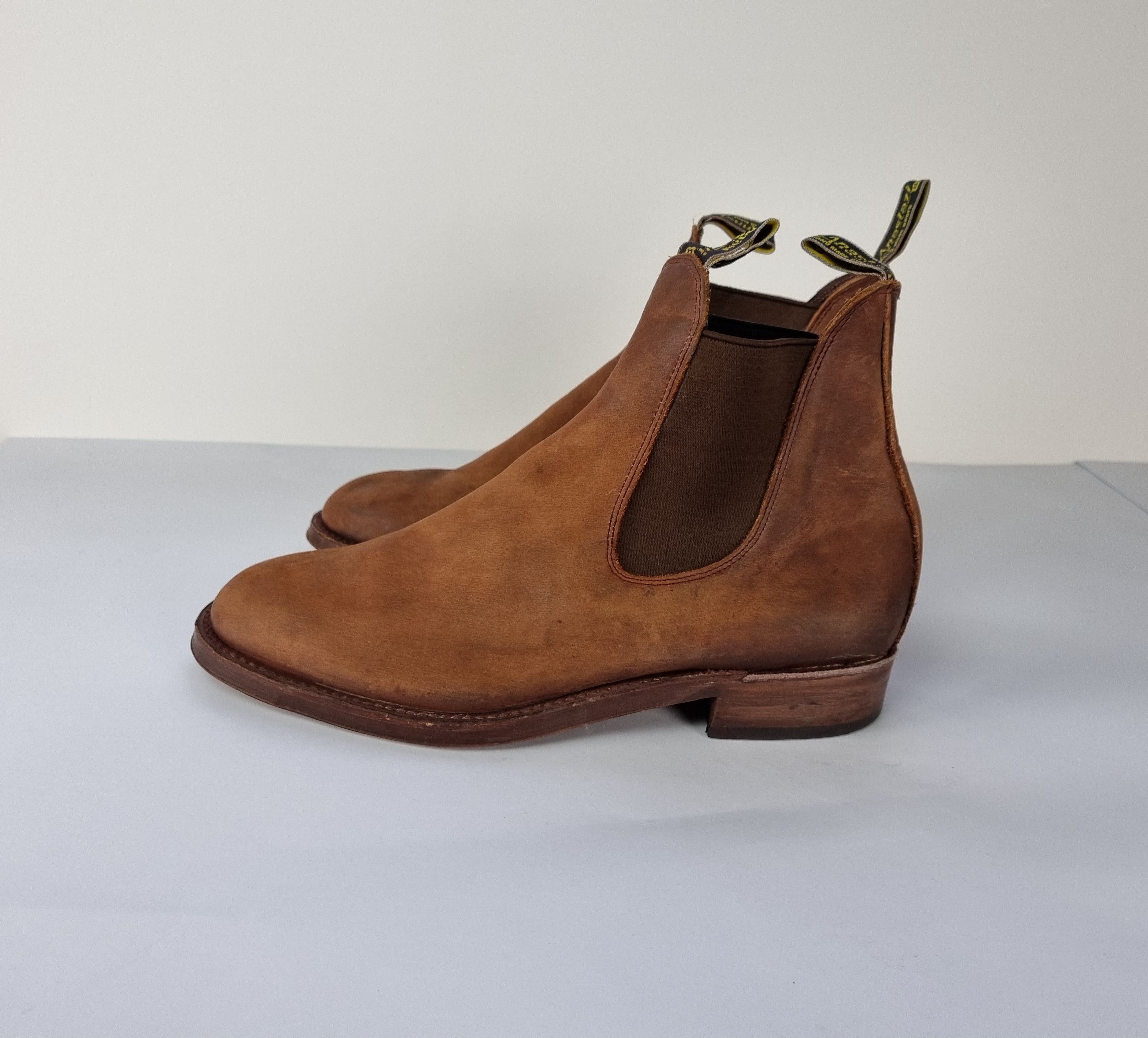 Handmade × Vintage Anastazi Chelsea Handmade Suede Boots Size US 9 / EU 42 - 1 Thumbnail