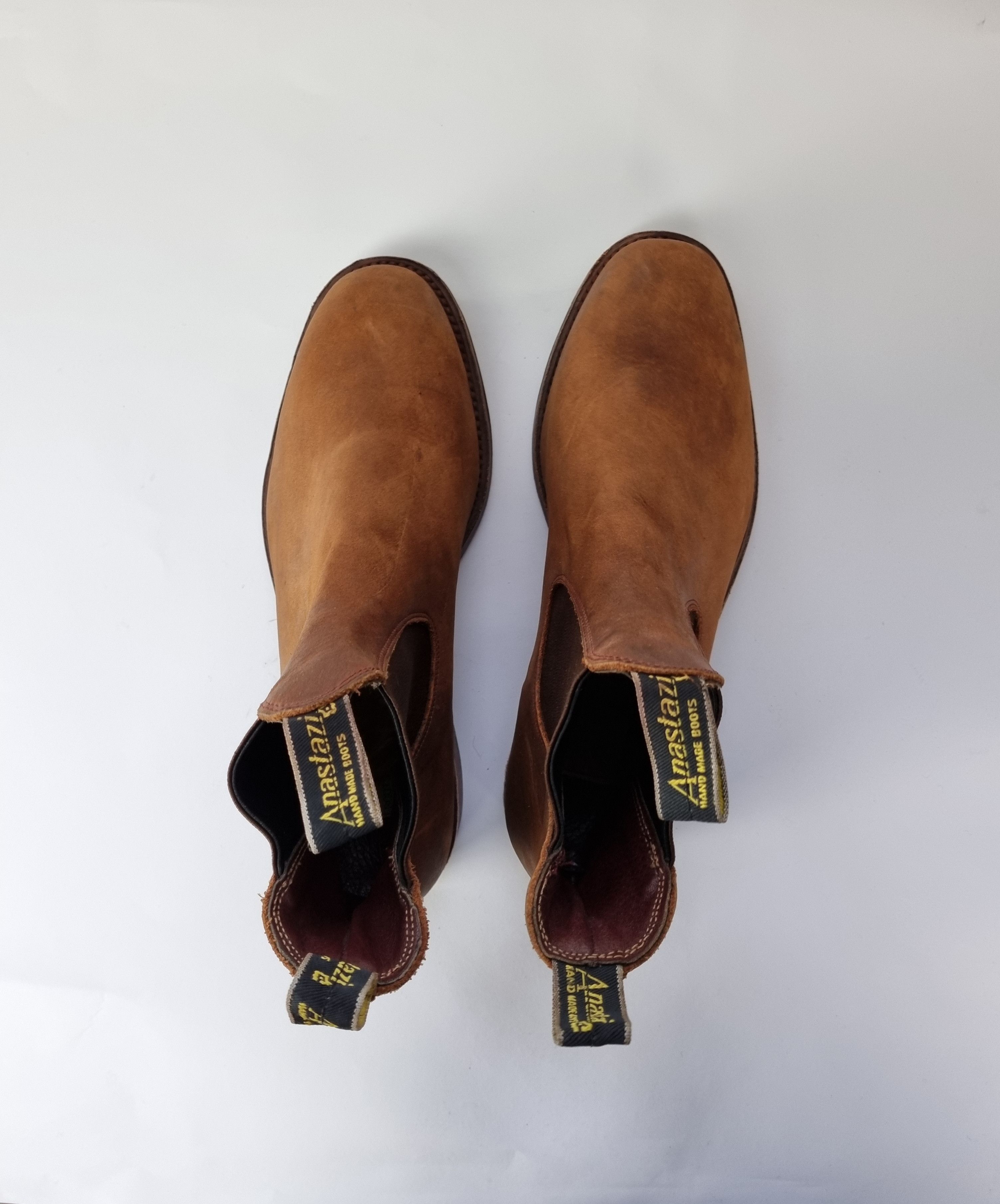 Handmade × Vintage Anastazi Chelsea Handmade Suede Boots Size US 9 / EU 42 - 2 Thumbnail