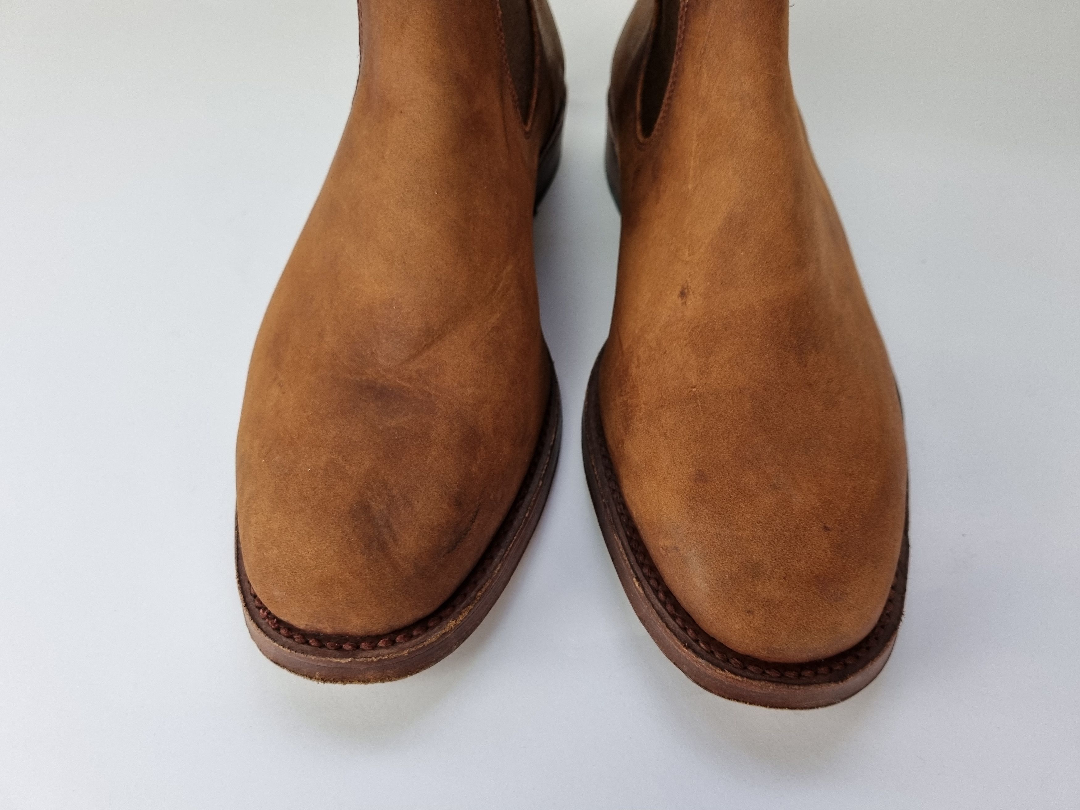 Handmade × Vintage Anastazi Chelsea Handmade Suede Boots Size US 9 / EU 42 - 6 Thumbnail