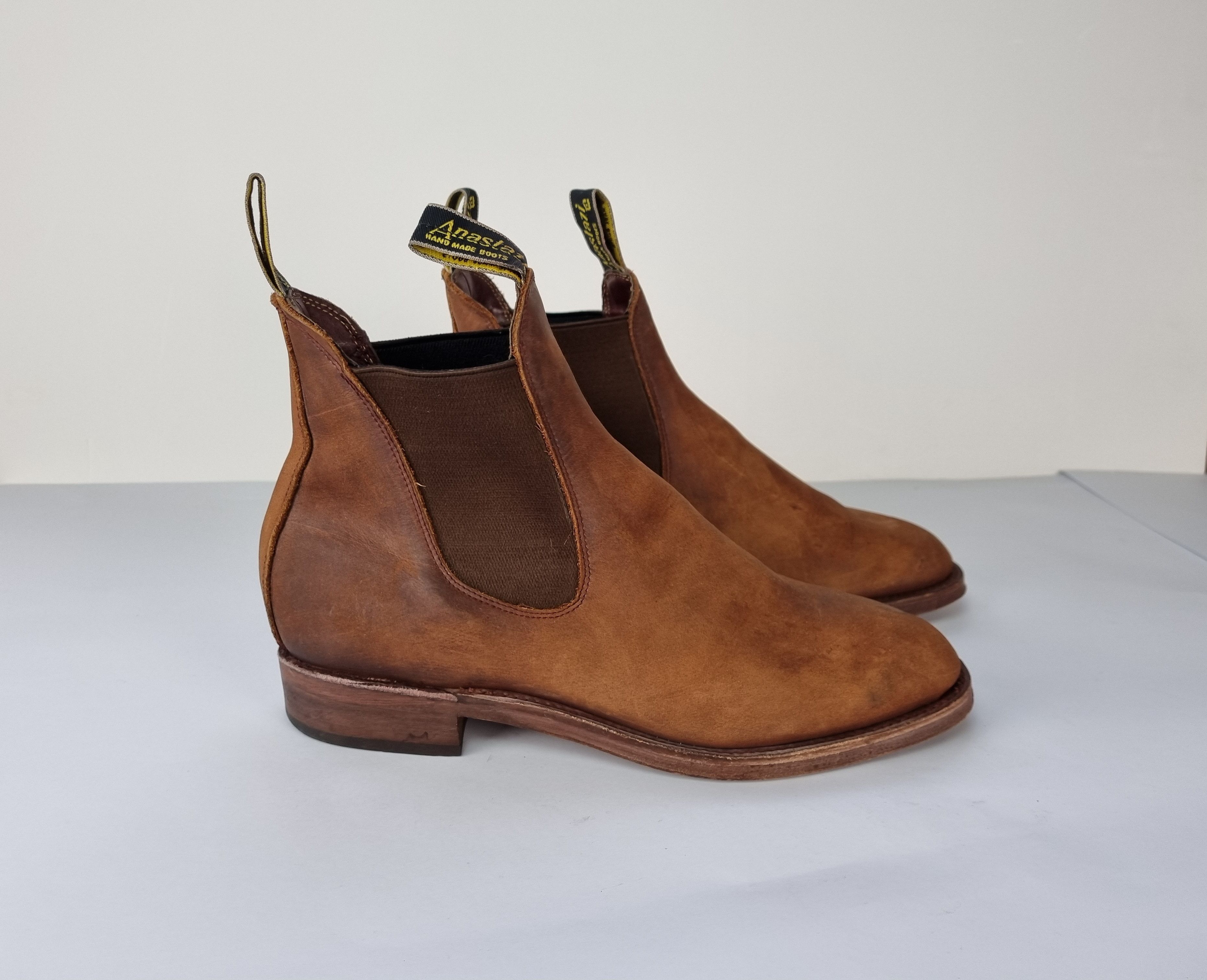 Handmade × Vintage Anastazi Chelsea Handmade Suede Boots Size US 9 / EU 42 - 4 Thumbnail