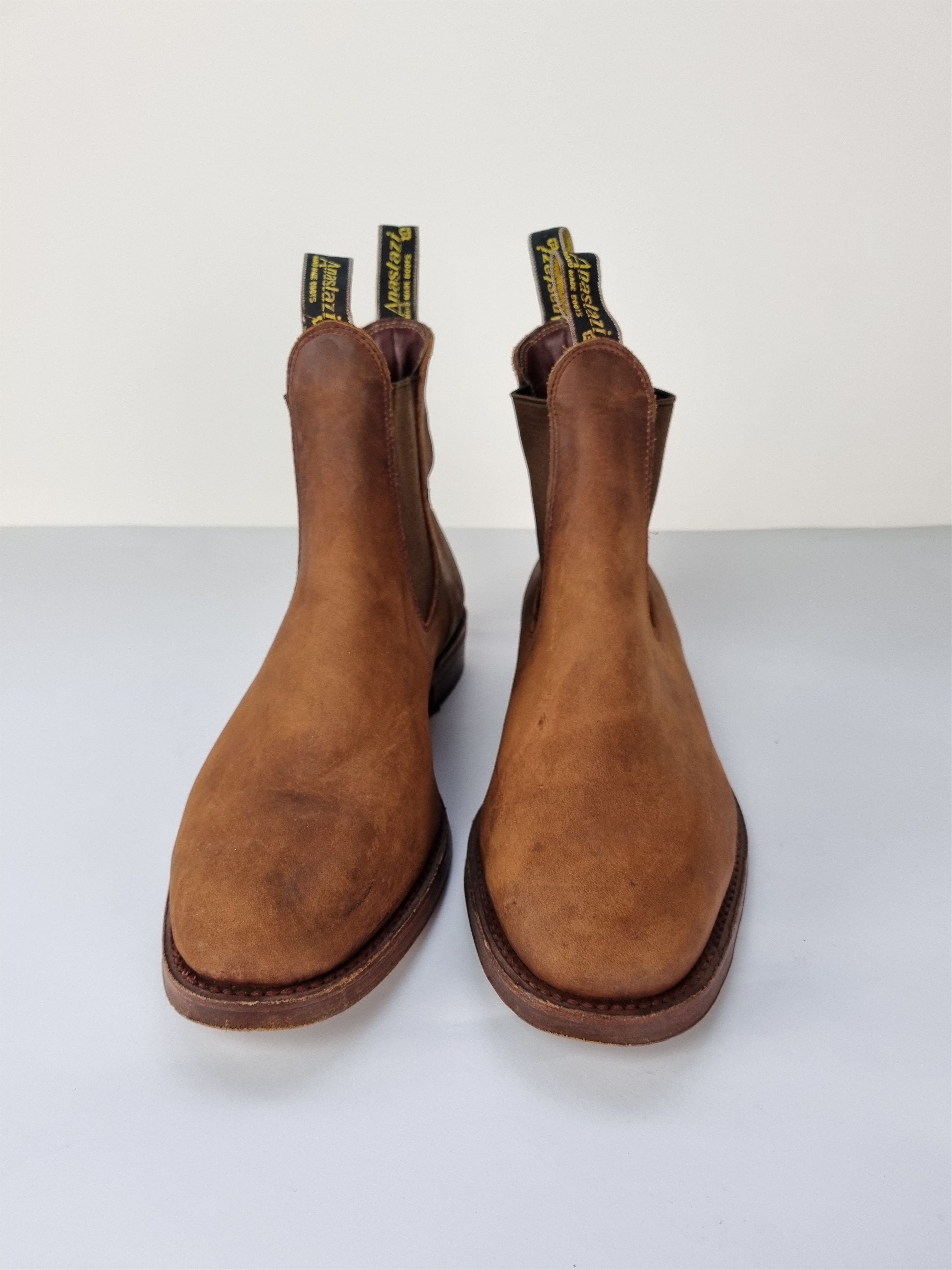 Handmade × Vintage Anastazi Chelsea Handmade Suede Boots Size US 9 / EU 42 - 3 Thumbnail