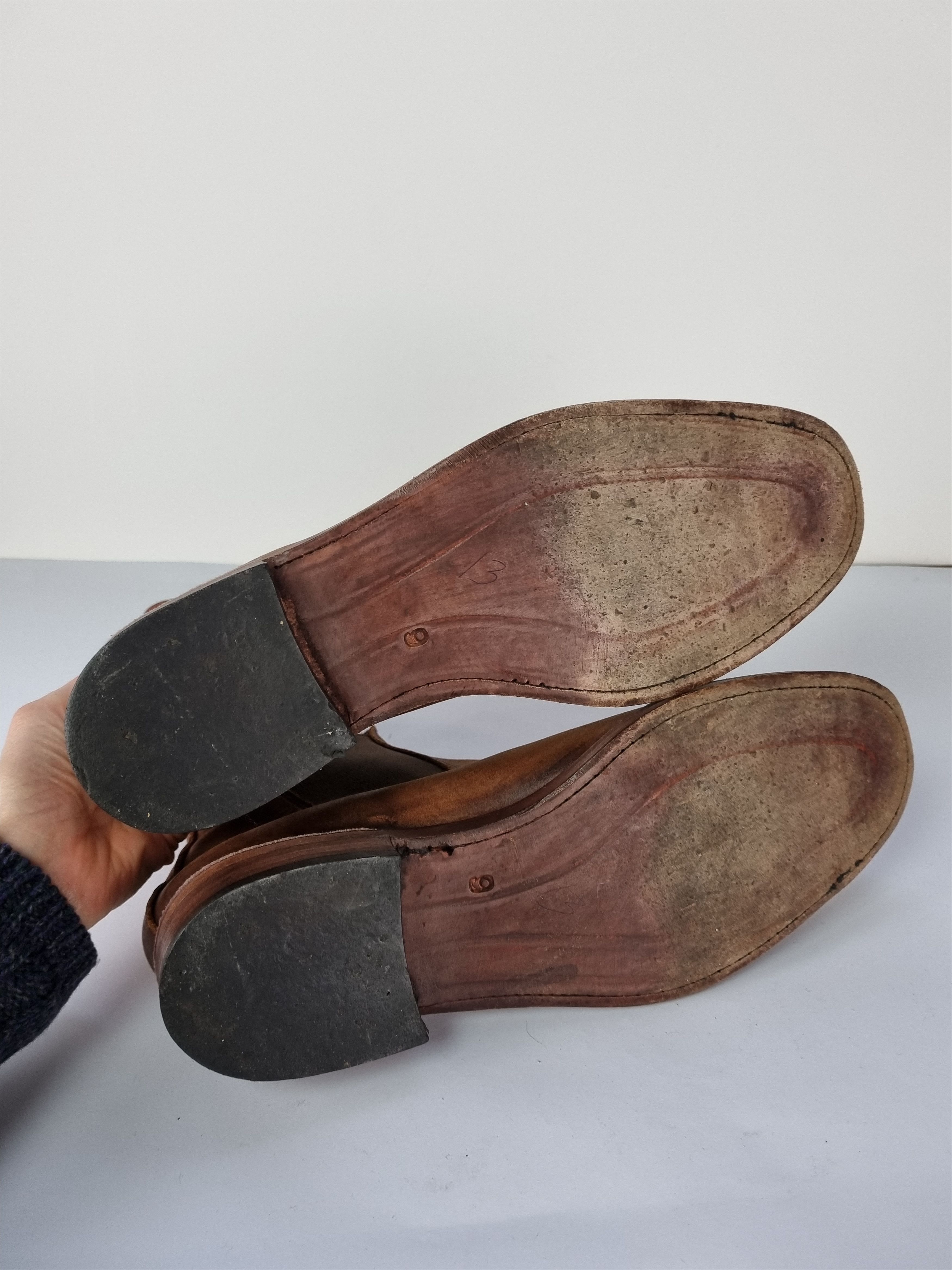 Handmade × Vintage Anastazi Chelsea Handmade Suede Boots Size US 9 / EU 42 - 8 Thumbnail
