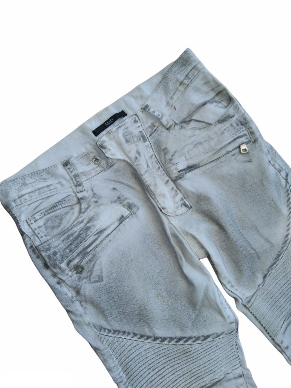 Hysteric Glamour Archive❤️2000s Japan MaD Dusty Skinny Jeans Pant Size US 32 / EU 48 - 3 Thumbnail