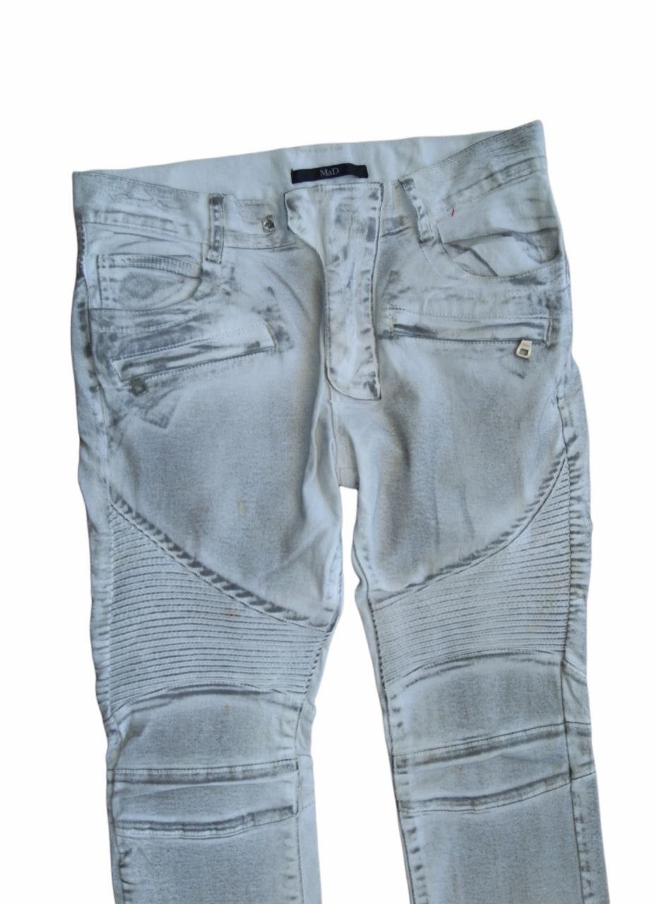 Hysteric Glamour Archive❤️2000s Japan MaD Dusty Skinny Jeans Pant Size US 32 / EU 48 - 4 Thumbnail
