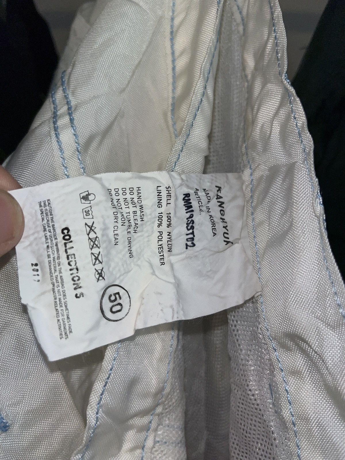 KANGHYUK Airbag Shrink Trousers Size US 34 / EU 50 - 8 Thumbnail