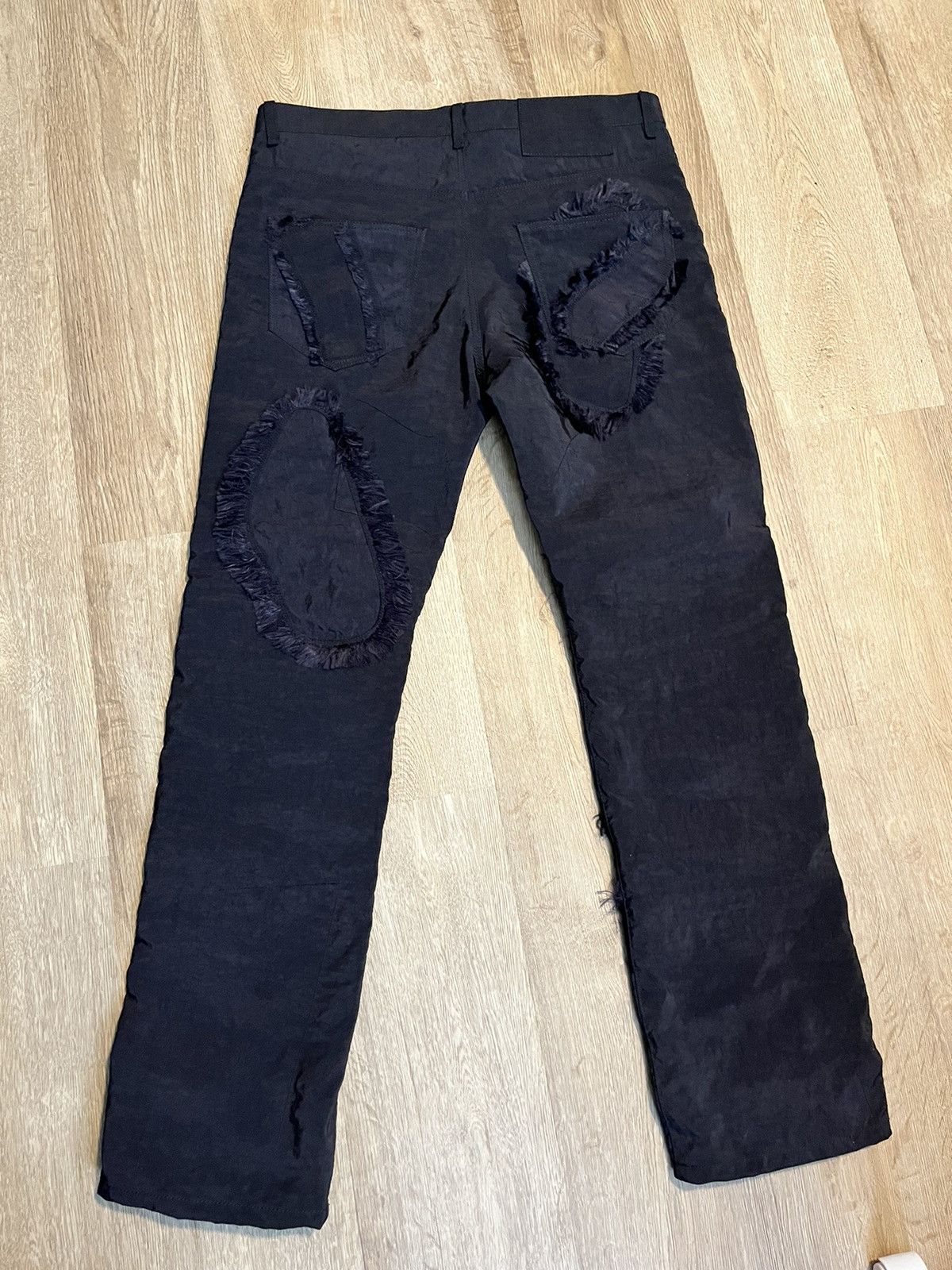 KANGHYUK !Final Drop! Kanghyuk air bag frayed trousers Size US 32 / EU 48 - 5 Thumbnail