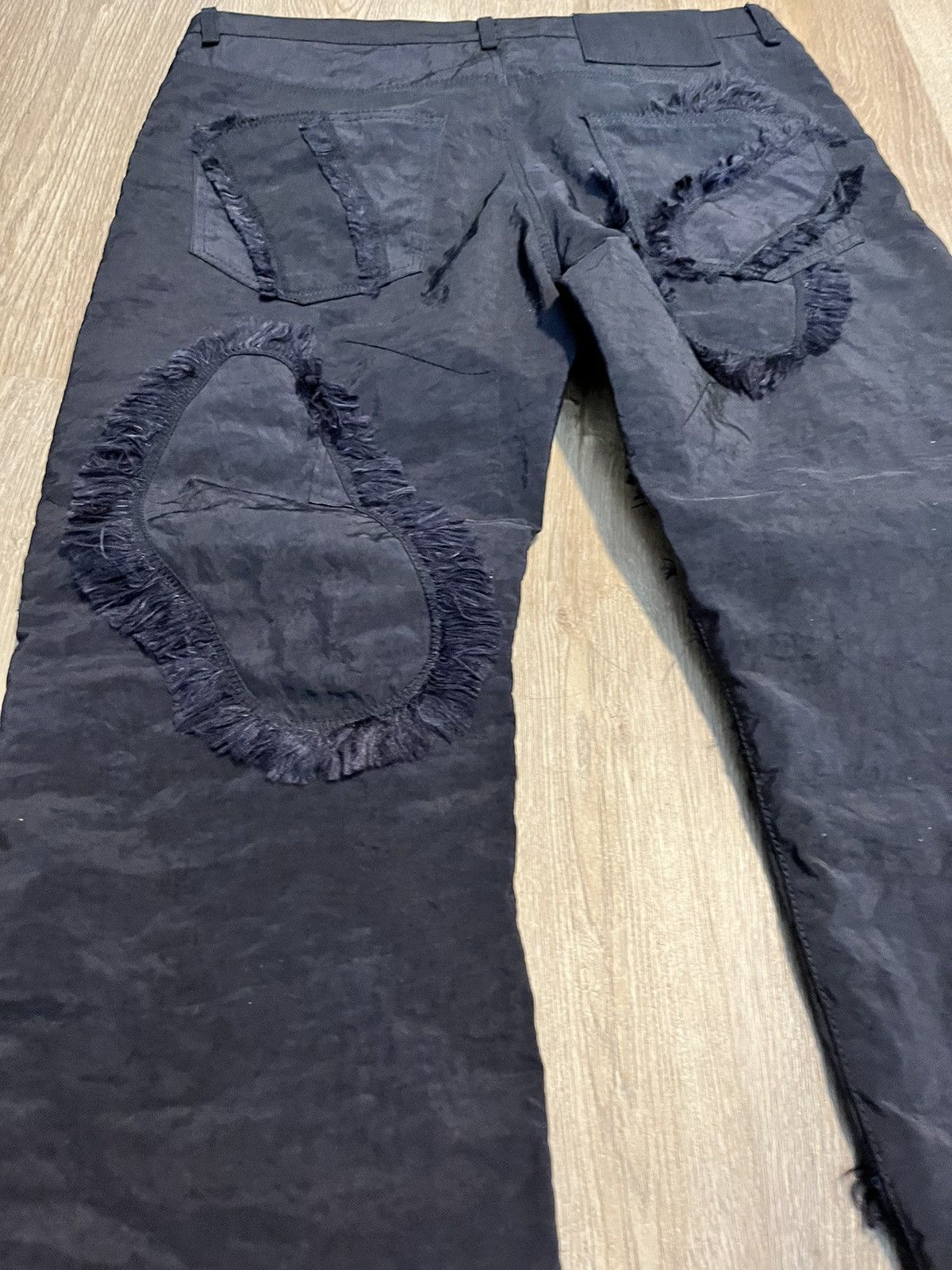 KANGHYUK !Final Drop! Kanghyuk air bag frayed trousers Size US 32 / EU 48 - 6 Thumbnail