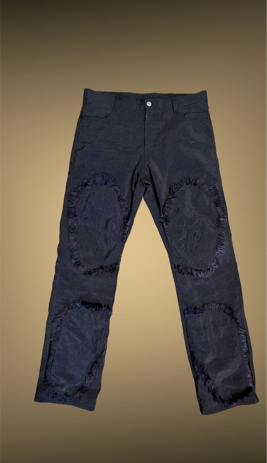 KANGHYUK !Final Drop! Kanghyuk air bag frayed trousers Size US 32 / EU 48 - 1 Thumbnail
