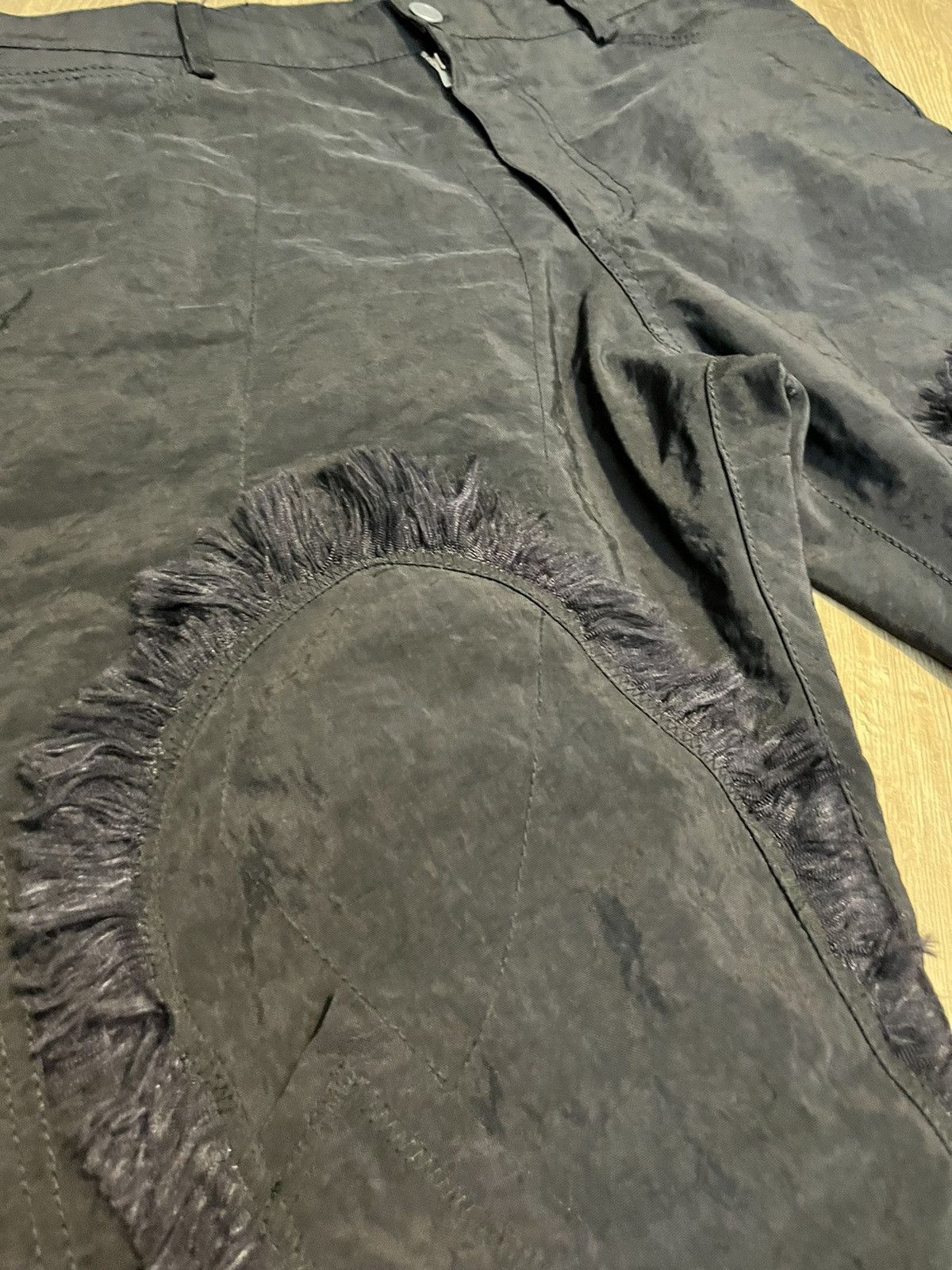 KANGHYUK !Final Drop! Kanghyuk air bag frayed trousers Size US 32 / EU 48 - 4 Thumbnail