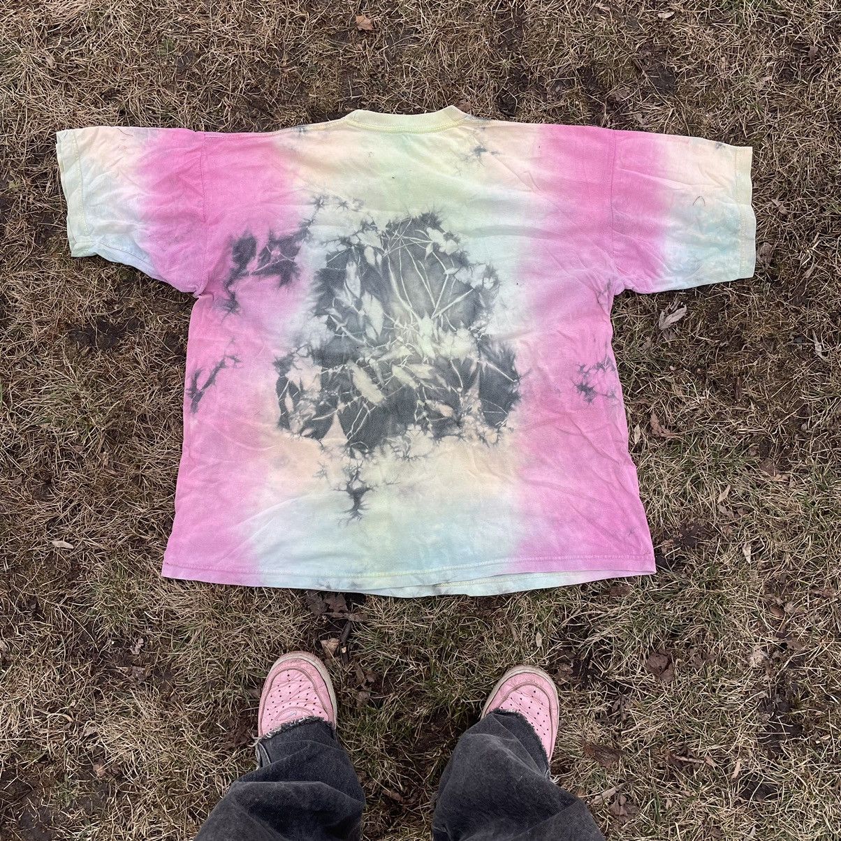 Vintage Vintage 90s Sun Faded Graphic Tee Rasta Rave Aesthetic XL Size US XL / EU 56 / 4 - 6 Thumbnail