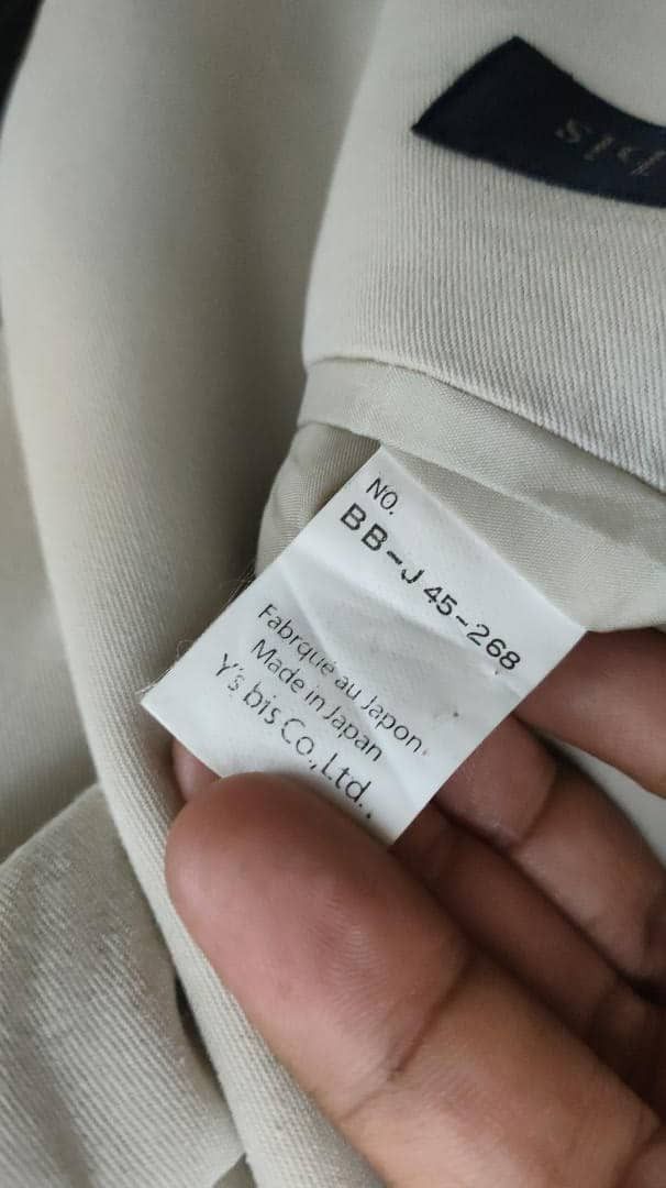 Yohji Yamamoto Y's Bis rayon Blazer Size M / US 6-8 / IT 42-44 - 9 Thumbnail
