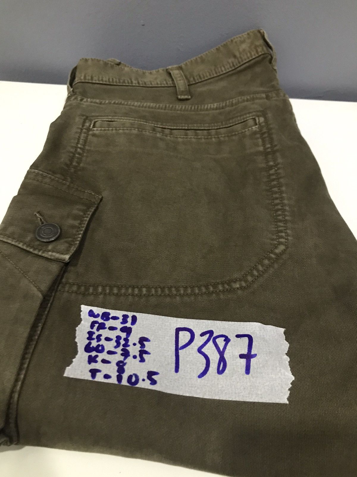 Japanese Brand Spellbound Japan Cargo Baker MultiPocket Pants Size US 31 - 20 Thumbnail