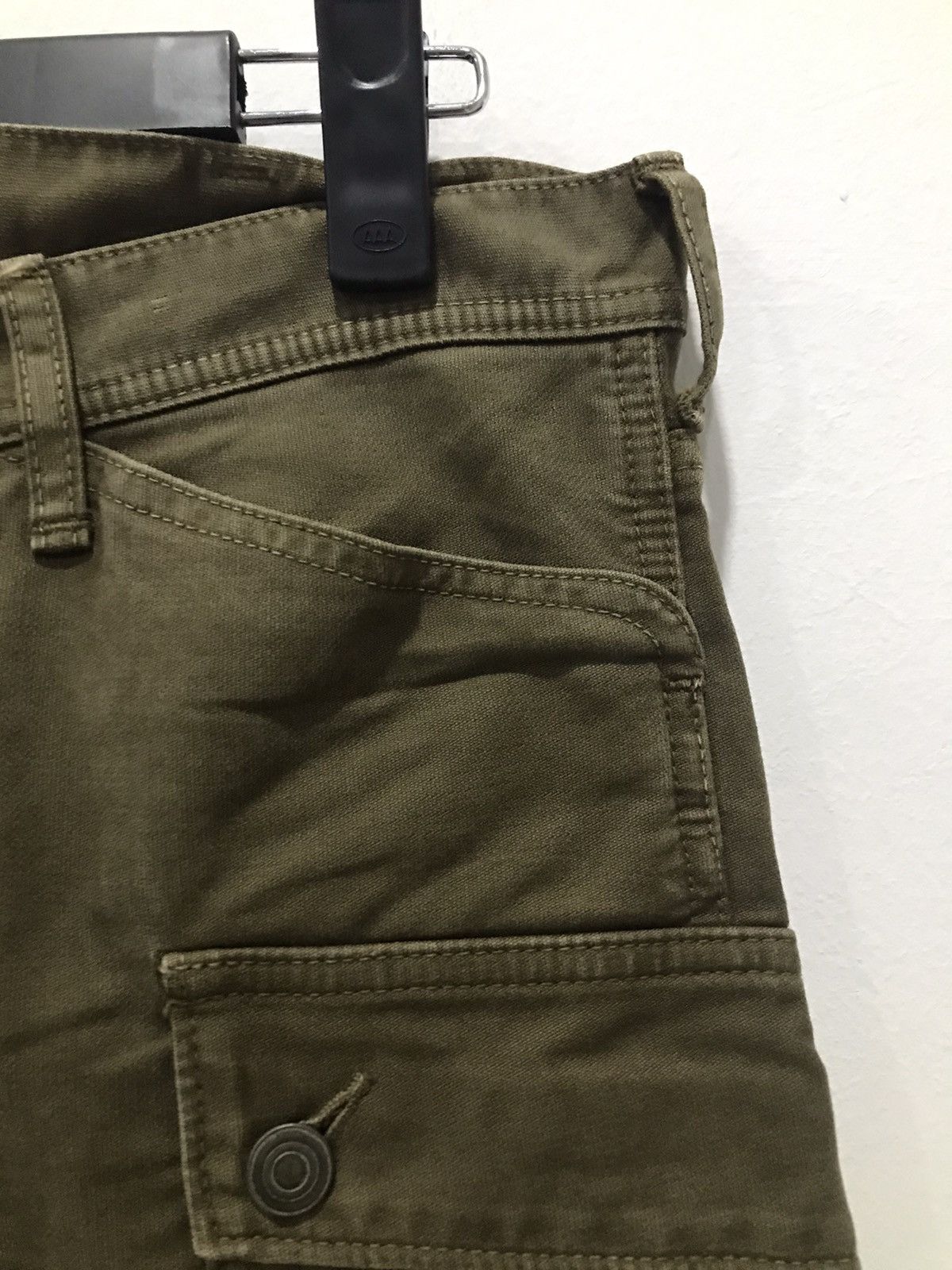 Japanese Brand Spellbound Japan Cargo Baker MultiPocket Pants Size US 31 - 13 Thumbnail
