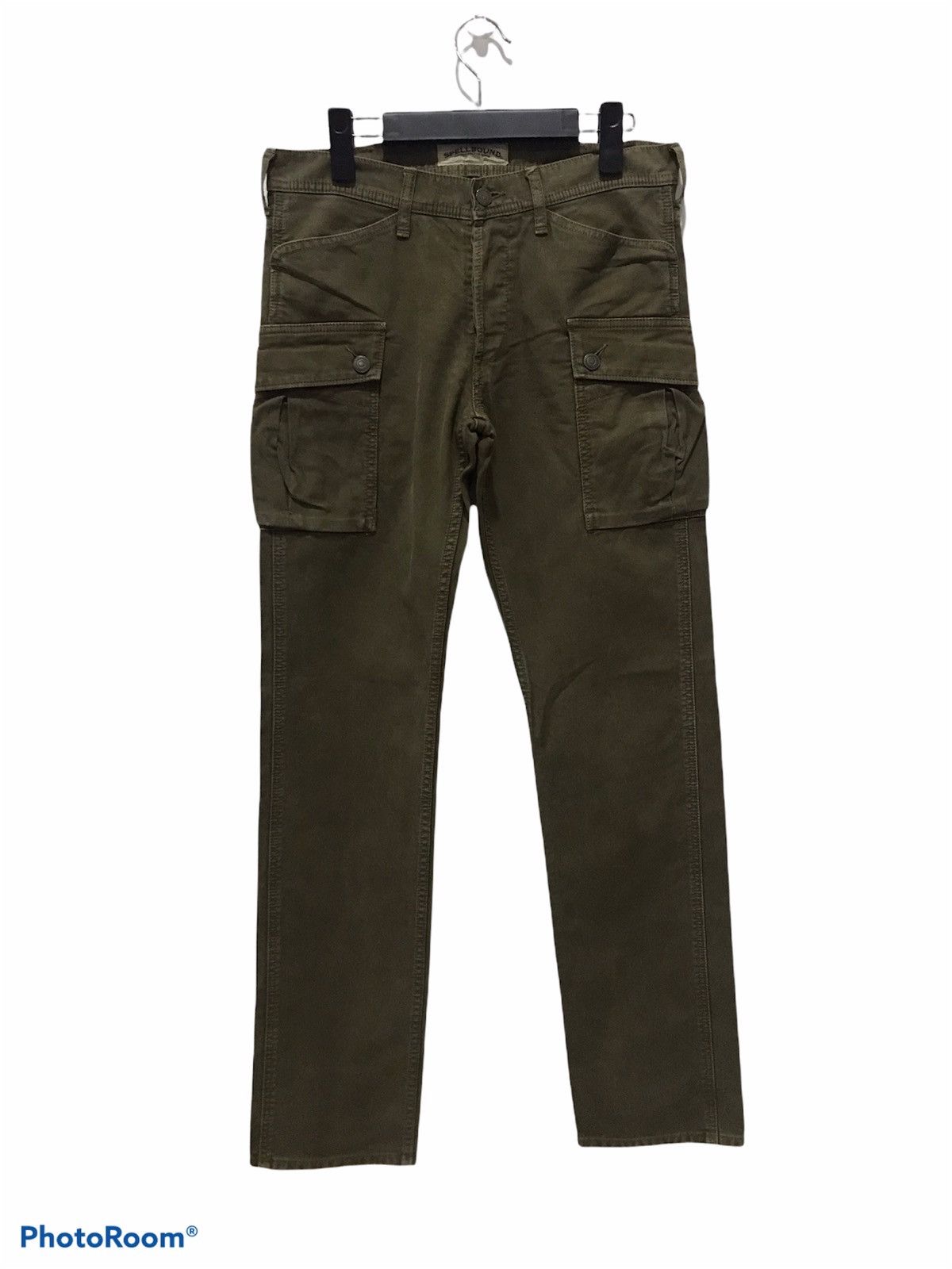 Japanese Brand Spellbound Japan Cargo Baker MultiPocket Pants Size US 31 - 1 Thumbnail