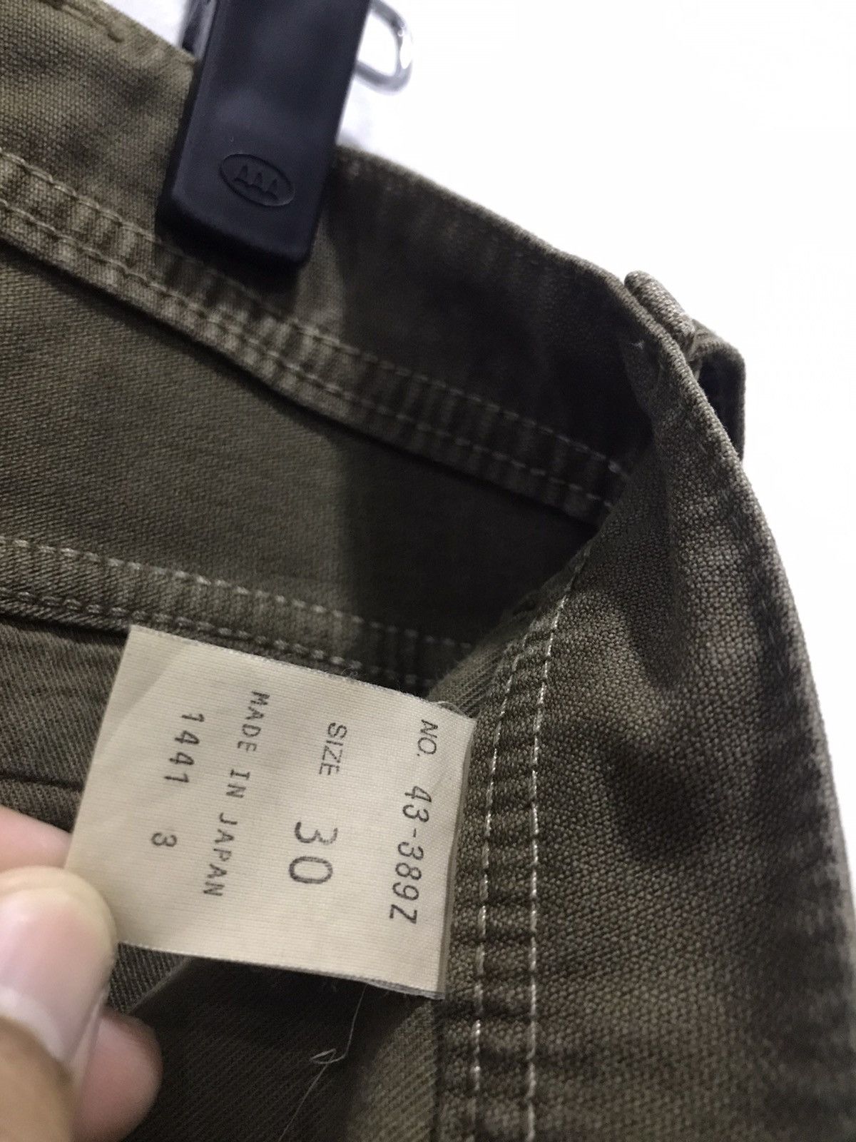 Japanese Brand Spellbound Japan Cargo Baker MultiPocket Pants Size US 31 - 18 Thumbnail