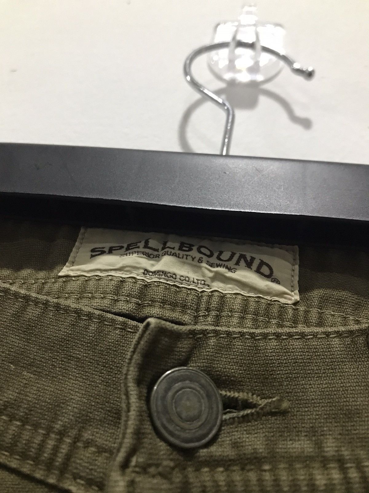 Japanese Brand Spellbound Japan Cargo Baker MultiPocket Pants Size US 31 - 8 Thumbnail