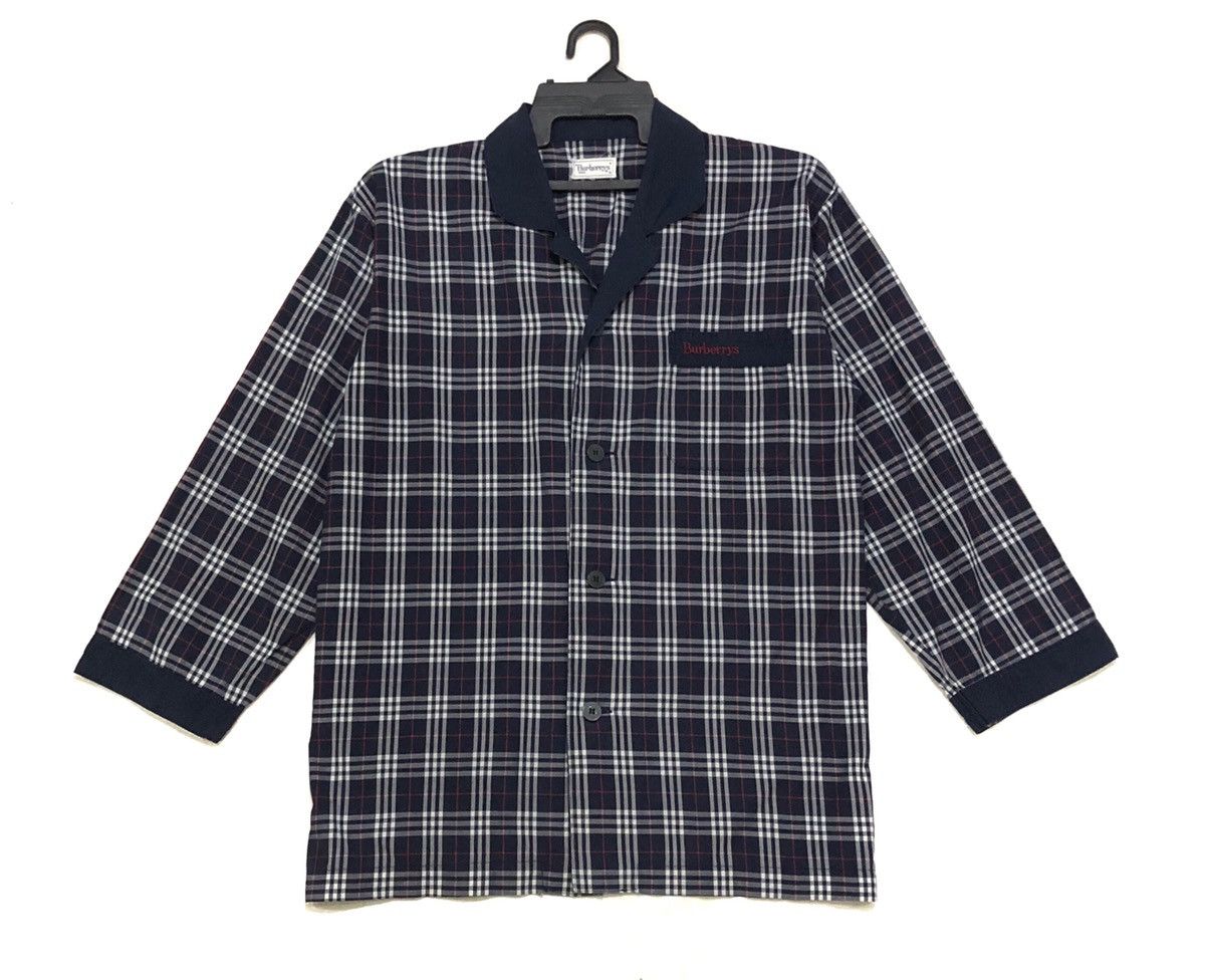 Burberry Vintage Burberrys' Novacheck Shirt Pajamas Size US M / EU 48-50 / 2 - 1 Thumbnail