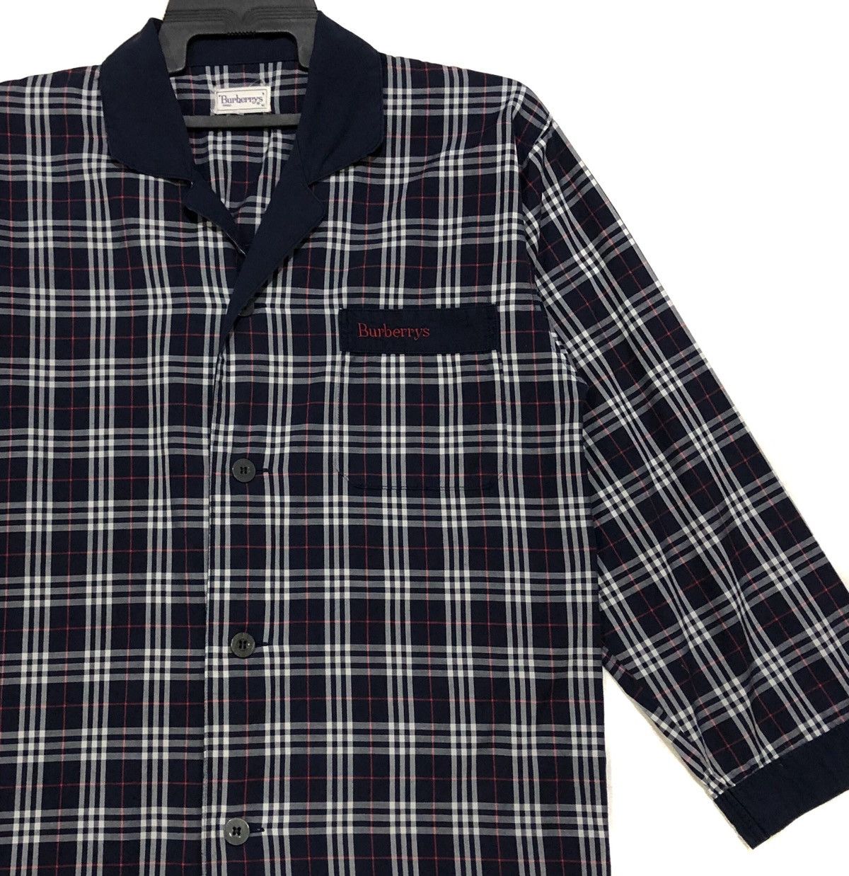 Burberry Vintage Burberrys' Novacheck Shirt Pajamas Size US M / EU 48-50 / 2 - 2 Thumbnail