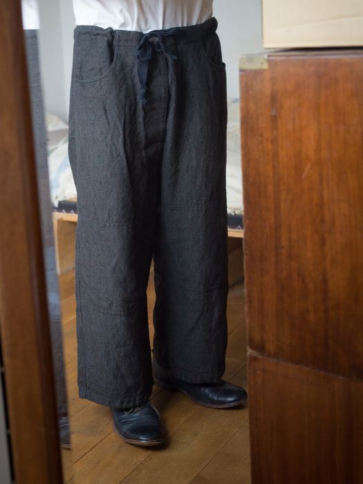 Paul Harnden Shoemakers PAUL HARNDEN WORKER TROUSER HERRINGBONE