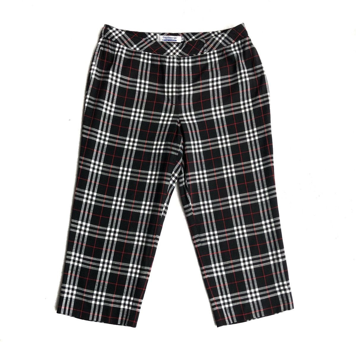 Vtg Burberry's of London Blue Label Short Pant For Women