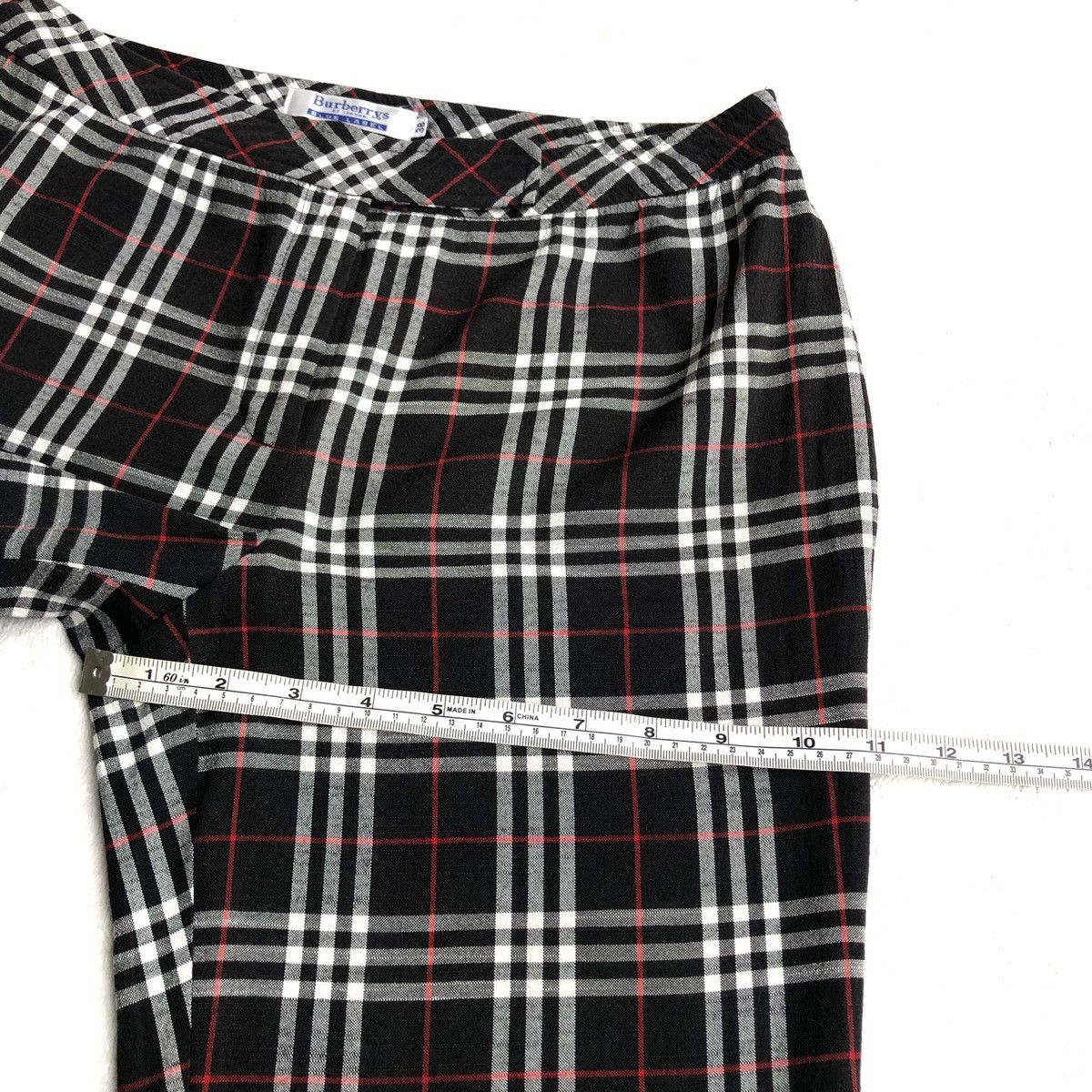 Burberry Vtg Burberry's of London Blue Label Short Pant For Women Size 29" - 10 Thumbnail