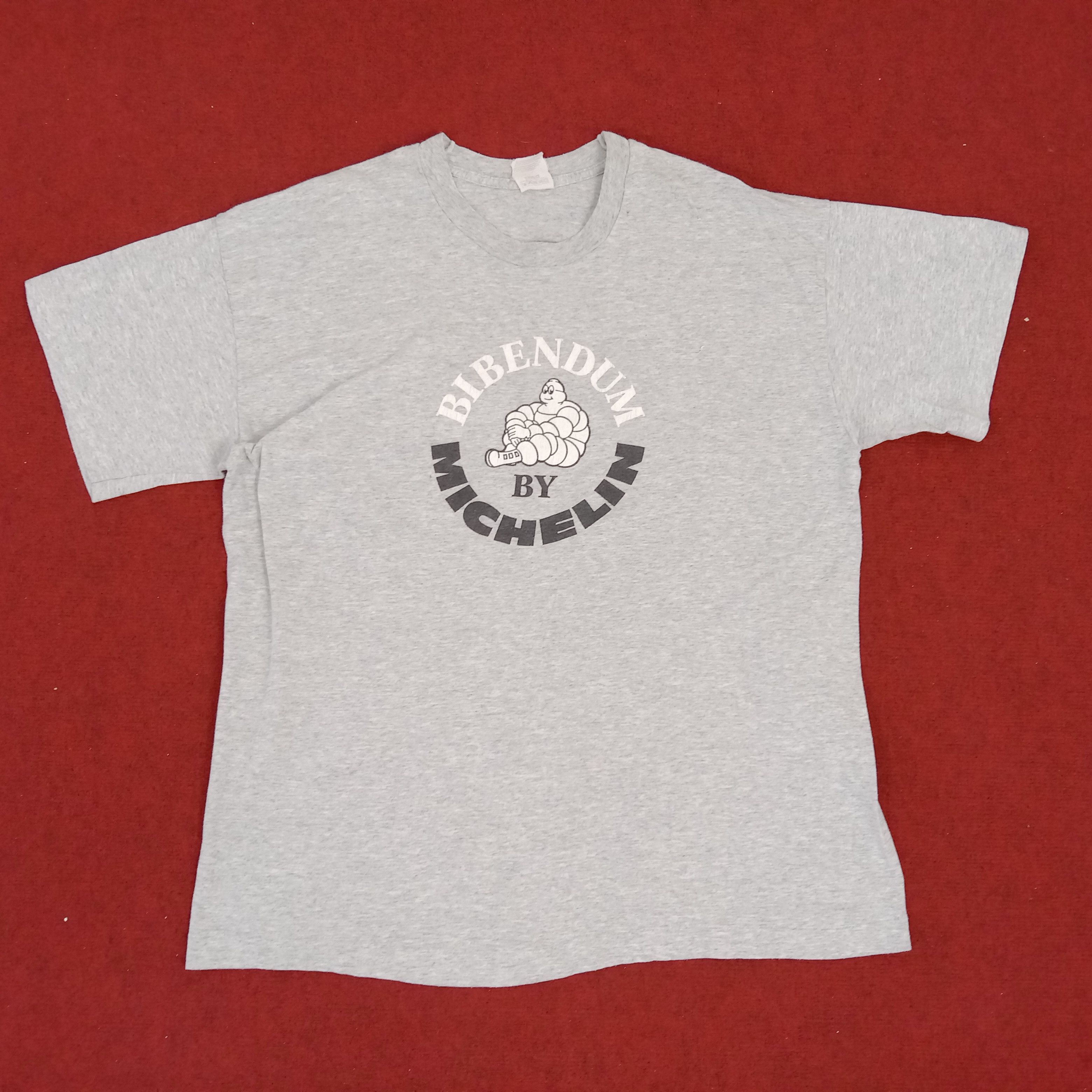 Bibendum By Michelin Tires Brand Vintage Tshirt