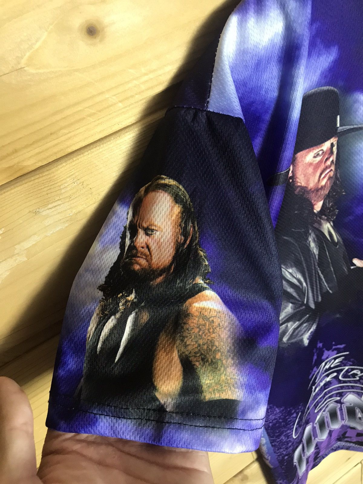 WWE 2007 Vintage Undertaker over print t-shirt Size US XS / EU 42 / 0 - 5 Thumbnail