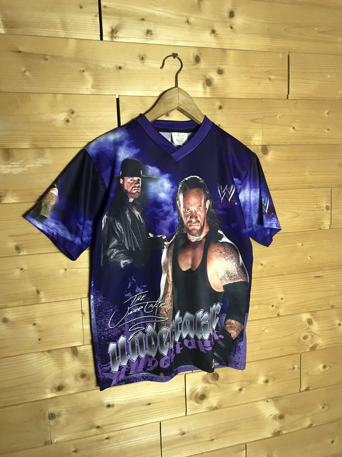 WWE 2007 Vintage Undertaker over print t-shirt Size US XS / EU 42 / 0 - 2 Thumbnail