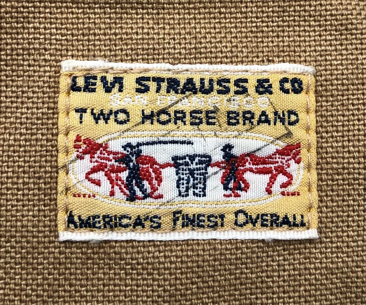 Levi's Vintage Clothing 🔥Vintage 90s Levi's Coverall Lining Blanket Size US M / EU 48-50 / 2 - 17 Thumbnail