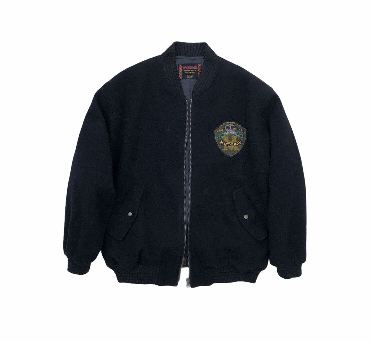 McGregor 🔥Vintage McGregor Sportwear Wool Bomber Jacket Size US M / EU 48-50 / 2 - 2 Thumbnail