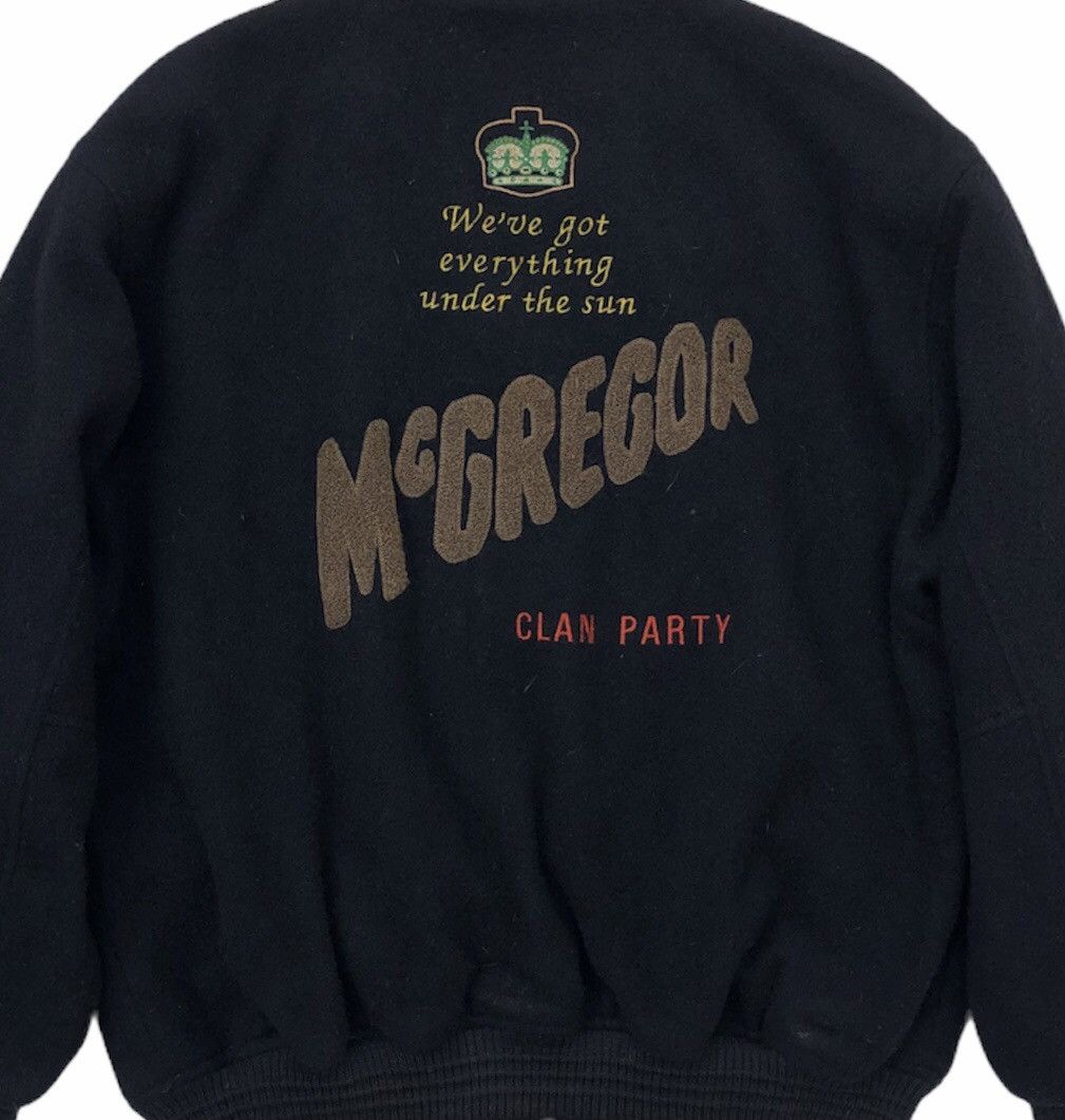 McGregor 🔥Vintage McGregor Sportwear Wool Bomber Jacket Size US M / EU 48-50 / 2 - 4 Thumbnail