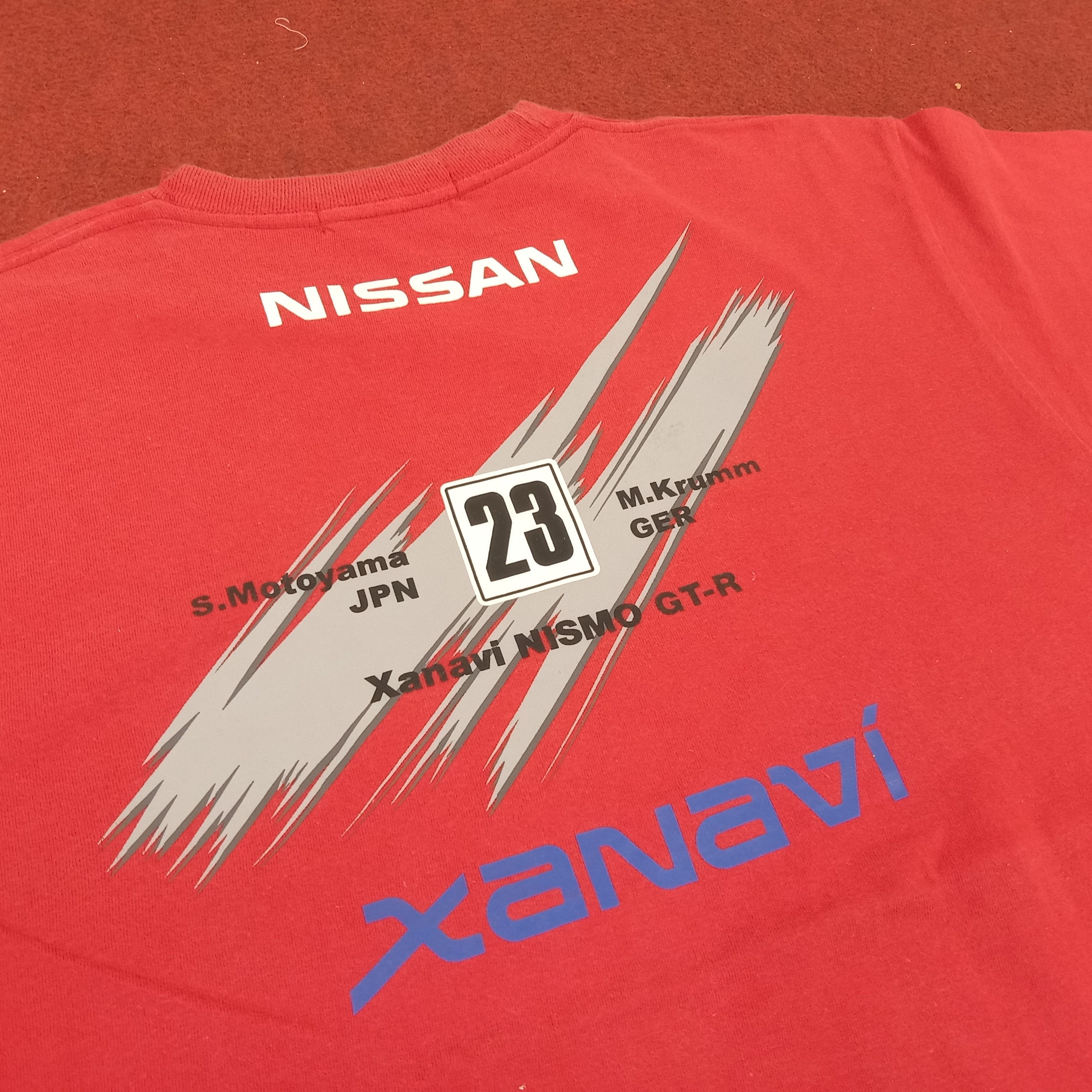 Japanese Brand × Vintage Nissan Nismo GTR Japanese Motorsports Tshirt Size US M / EU 48-50 / 2 - 4 Thumbnail