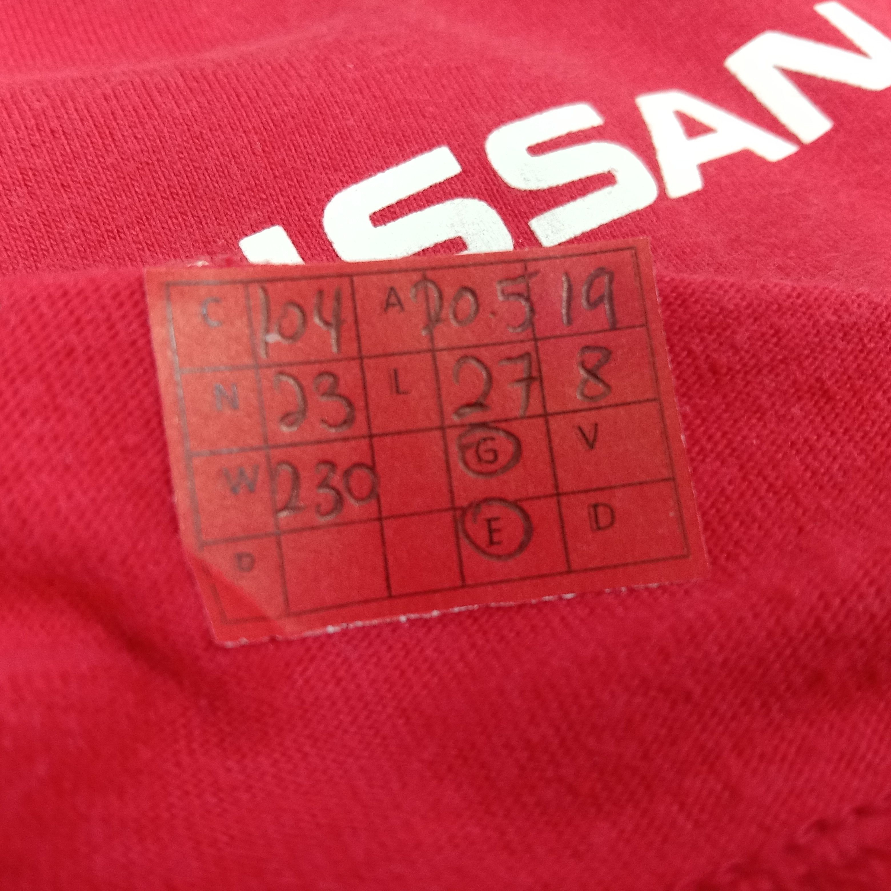 Japanese Brand × Vintage Nissan Nismo GTR Japanese Motorsports Tshirt Size US M / EU 48-50 / 2 - 10 Thumbnail
