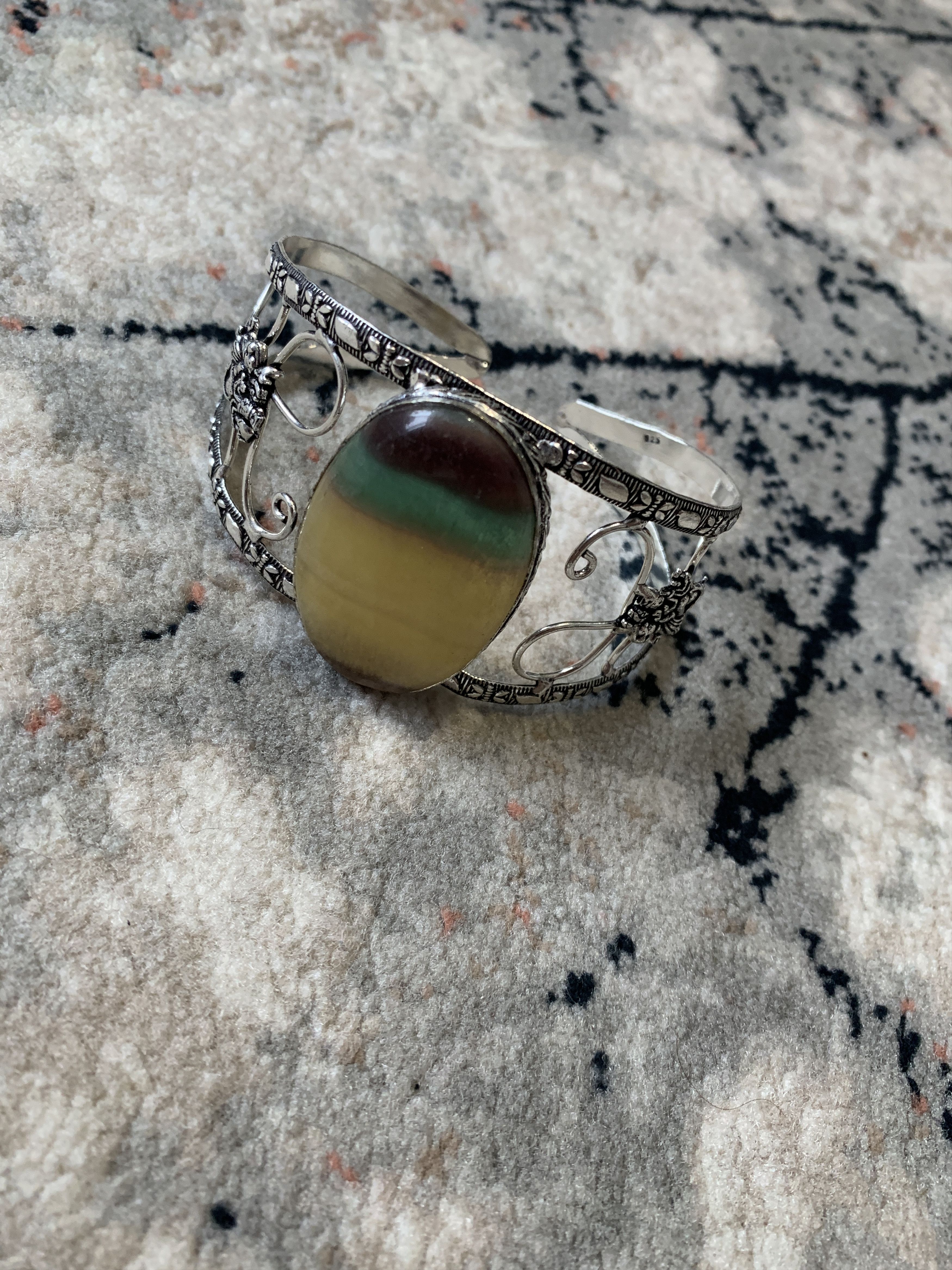 Jewelry Silver Vintage Bracelet 925 Size ONE SIZE - 1 Thumbnail