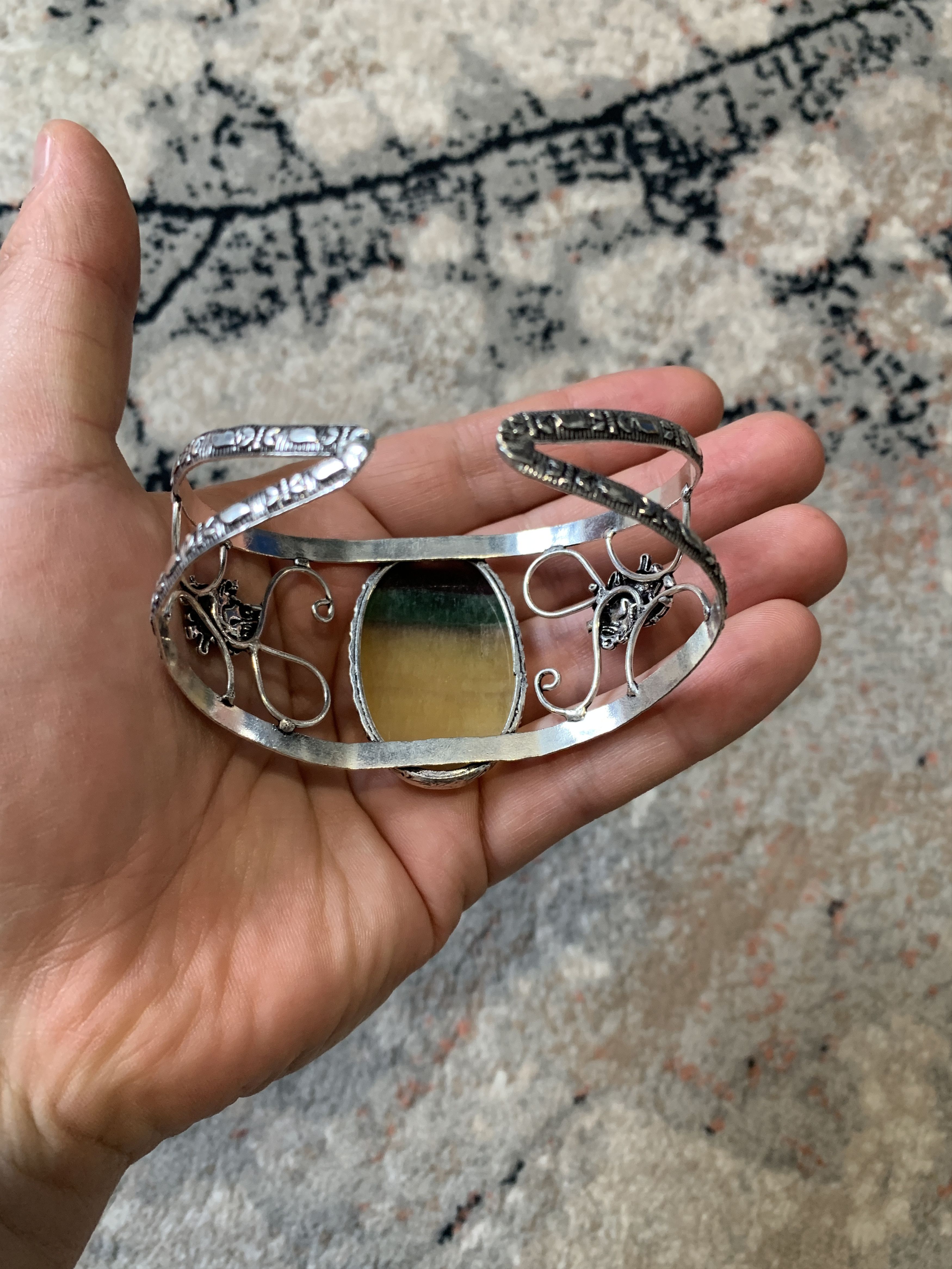 Jewelry Silver Vintage Bracelet 925 Size ONE SIZE - 4 Thumbnail