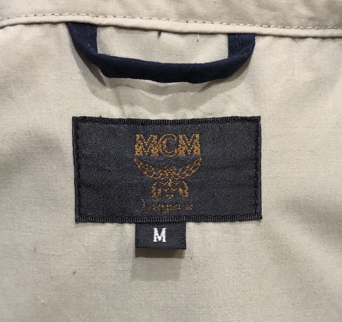 MCM Vintage MCM Vest Jacket With Embossed Logo Size US M / EU 48-50 / 2 - 6 Thumbnail