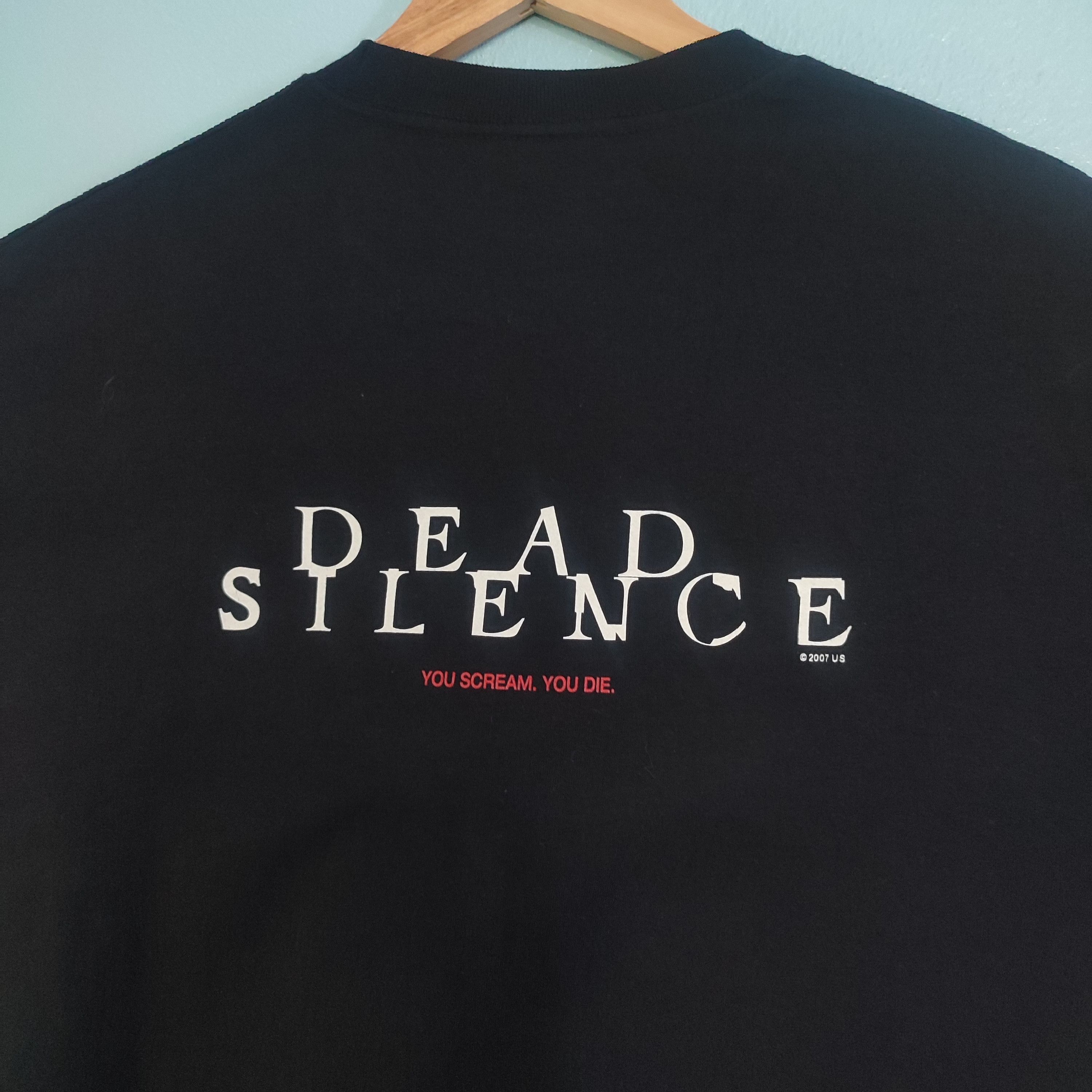 Vintage DEAD SILENCE Horror Movie Vintage Tshirt Size US L / EU 52-54 / 3 - 4 Thumbnail