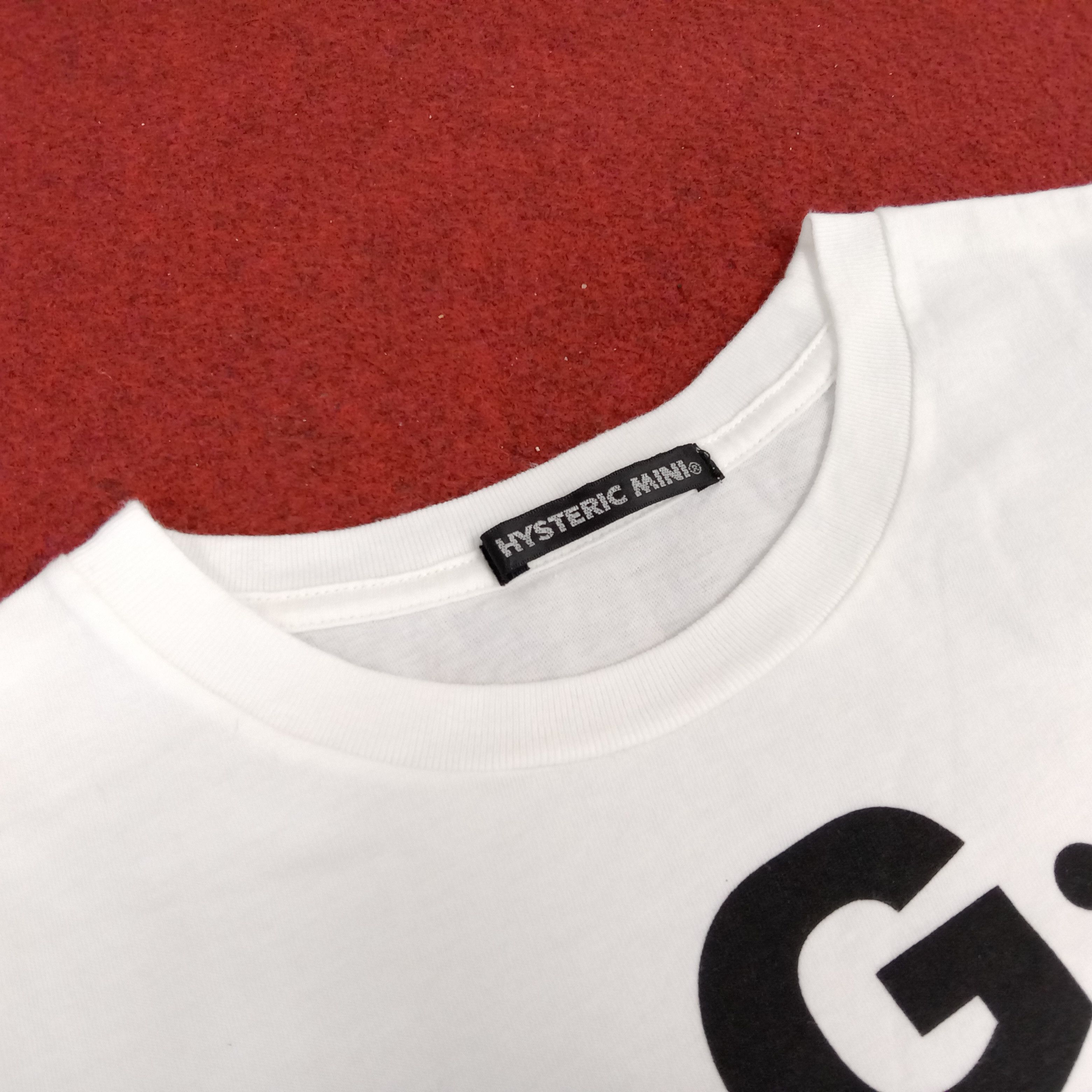 Hysteric Glamour Hysteric Glamour Mini Streetwear Big Logo Design Tshirt Size US S / EU 44-46 / 1 - 4 Thumbnail