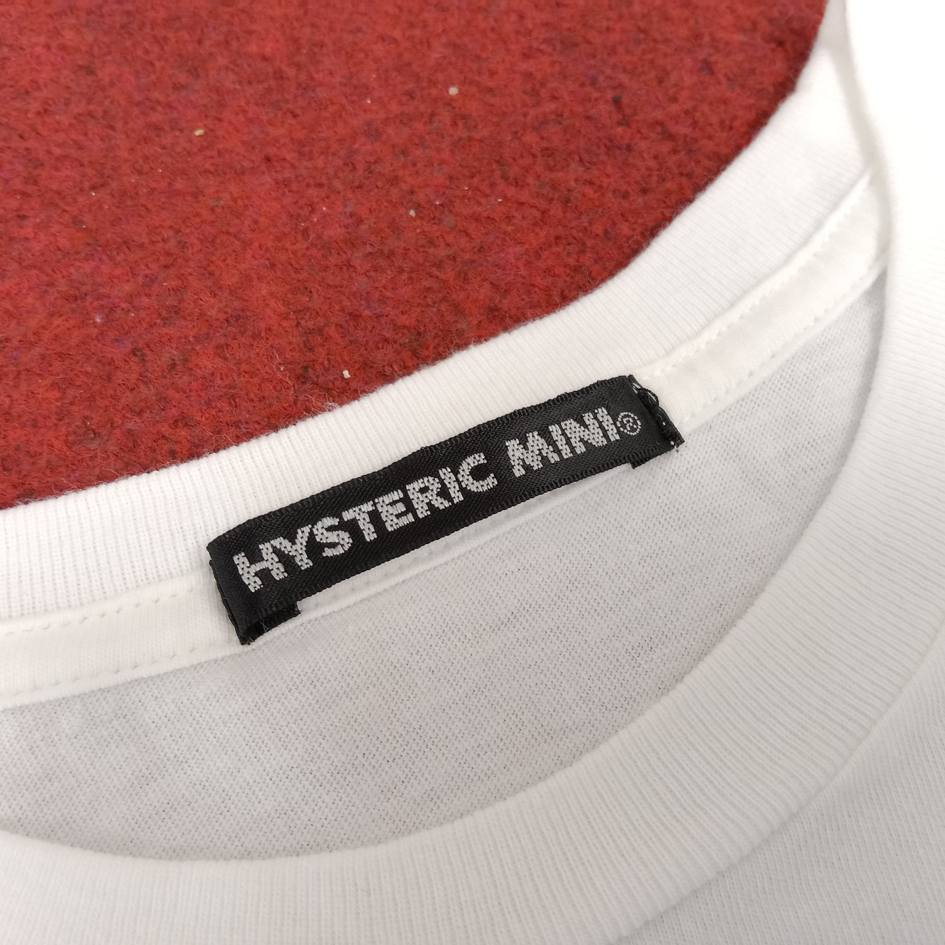 Hysteric Glamour Hysteric Glamour Mini Streetwear Big Logo Design Tshirt Size US S / EU 44-46 / 1 - 5 Thumbnail
