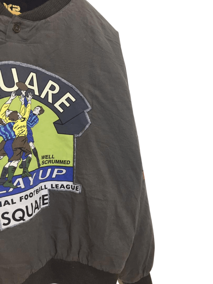 Vintage × X2 Vtg X2 Square 1986 Divisional Football League Sweatshirt Size US M / EU 48-50 / 2 - 3 Thumbnail