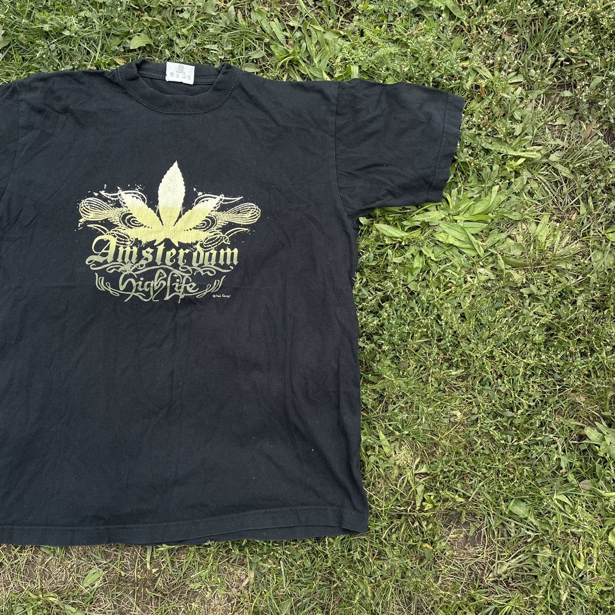 Vintage Vintage 90s Graphic Tee Sun Faded Skate Streetwear Black L Size US L / EU 52-54 / 3 - 2 Thumbnail