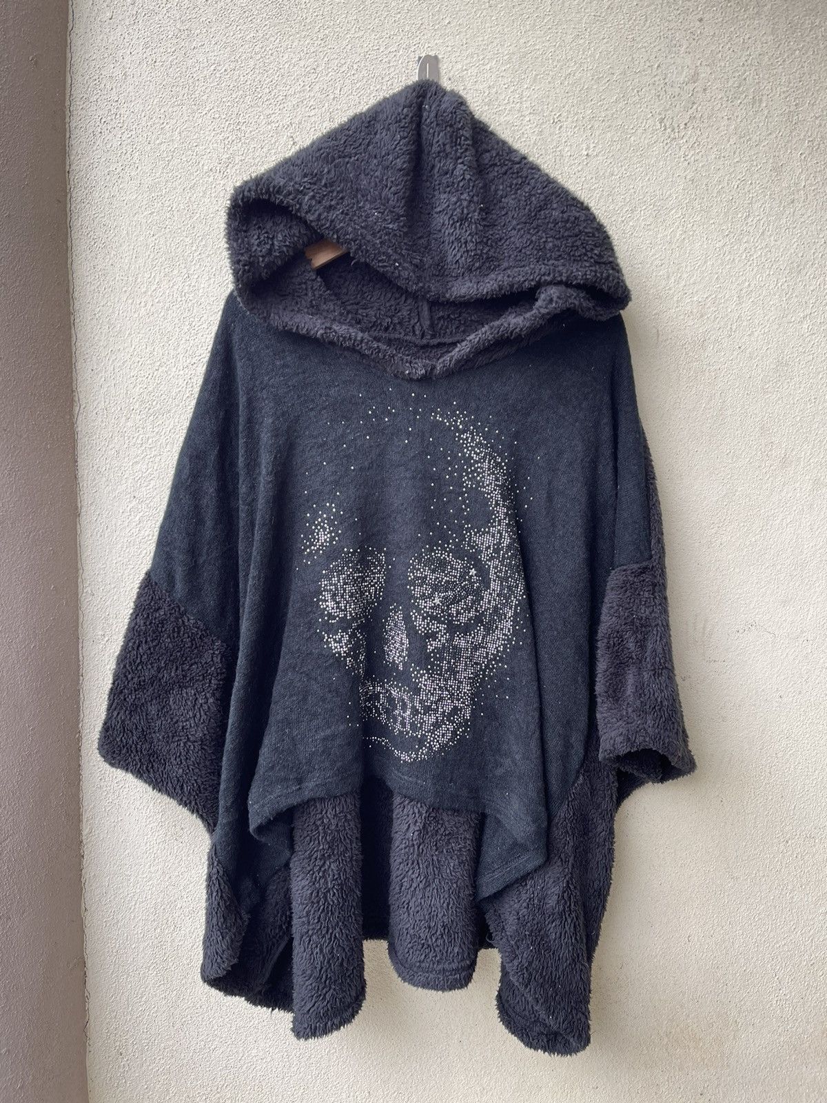 Japanese Brand × Seditionaries SnarlExtra Japan Skull head fleece bat pattern croped hoodie Size XS / US 0-2 / IT 36-38 - 2 Thumbnail