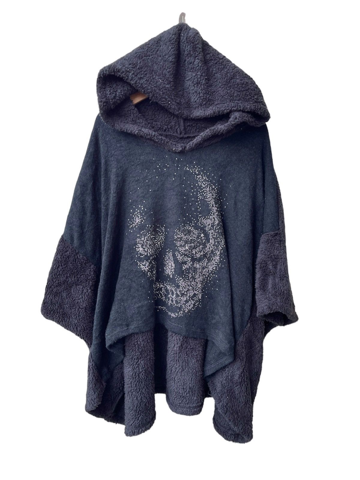 Japanese Brand × Seditionaries SnarlExtra Japan Skull head fleece bat pattern croped hoodie Size XS / US 0-2 / IT 36-38 - 1 Thumbnail