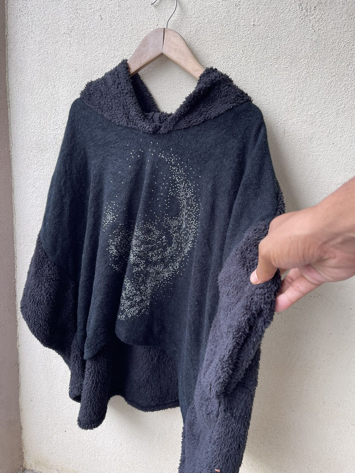 Japanese Brand × Seditionaries SnarlExtra Japan Skull head fleece bat pattern croped hoodie Size XS / US 0-2 / IT 36-38 - 4 Thumbnail