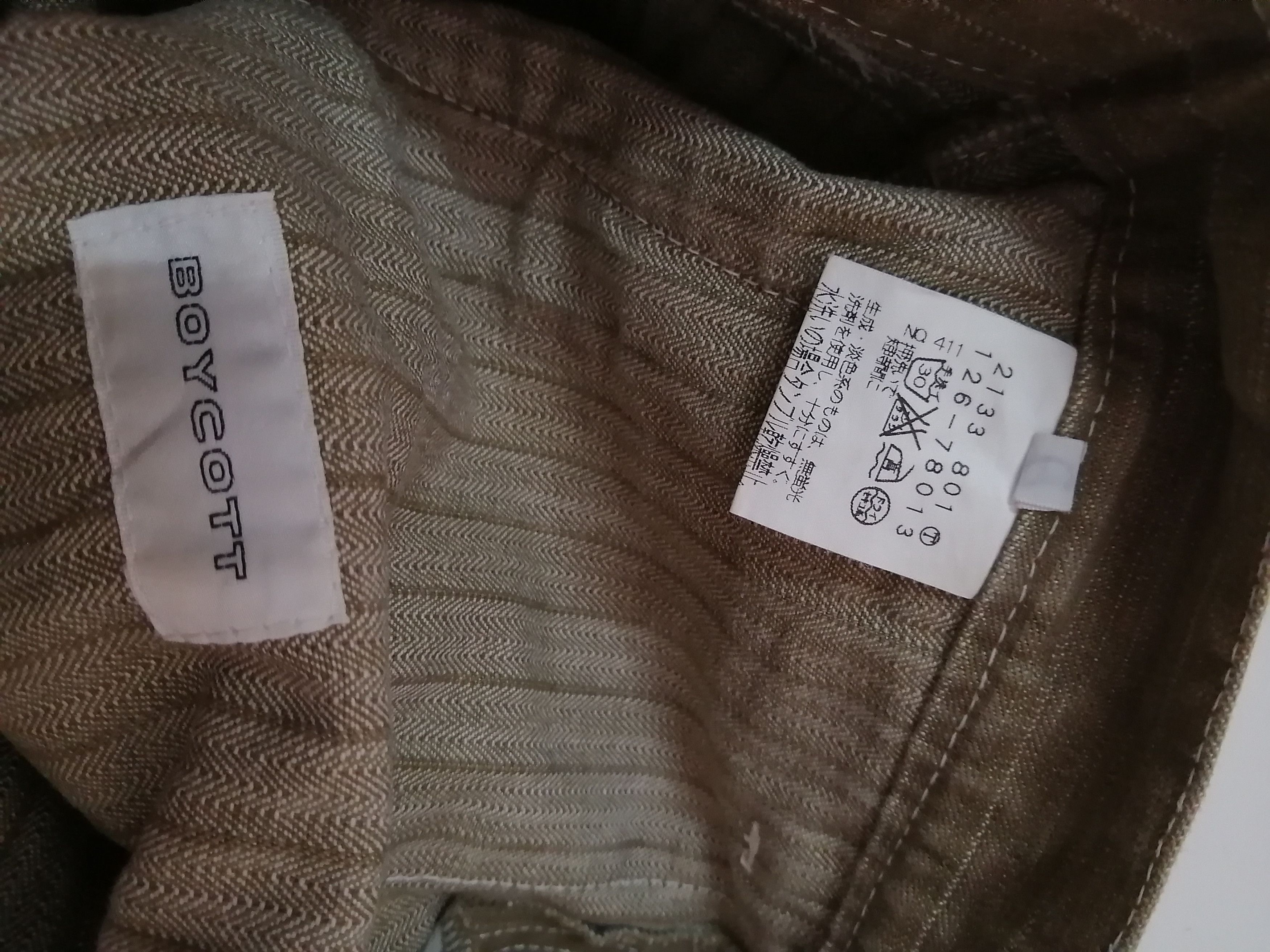 Boycott Japanese BOYCOTT Jeans Size US 31 - 11 Thumbnail