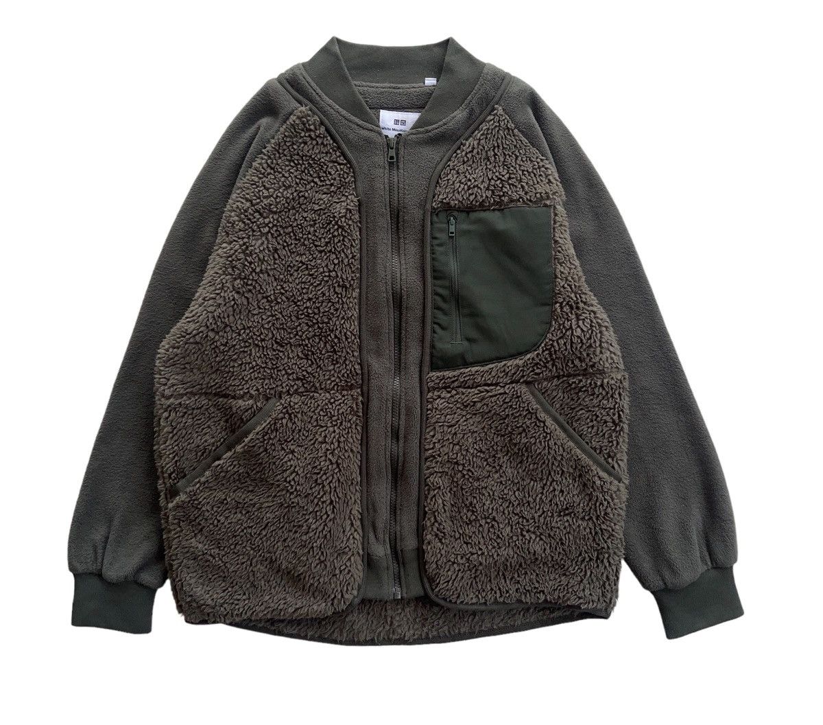 Japanese Brand × Uniqlo × White Mountaineering White Mountaineering Oversized Fleece Jacket Size US S / EU 44-46 / 1 - 3 Thumbnail