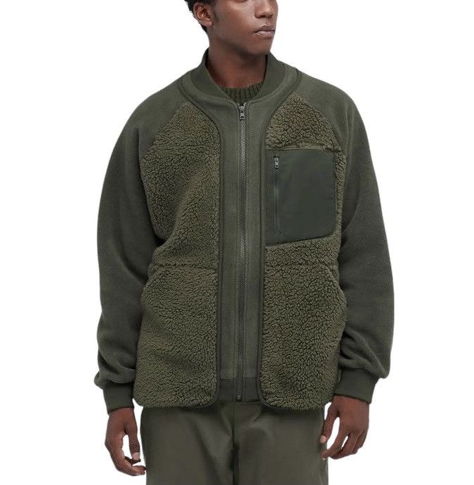 Japanese Brand × Uniqlo × White Mountaineering White Mountaineering Oversized Fleece Jacket Size US S / EU 44-46 / 1 - 1 Thumbnail