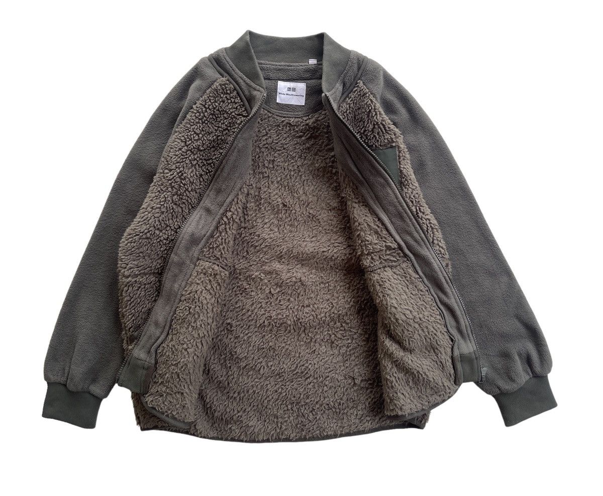 Japanese Brand × Uniqlo × White Mountaineering White Mountaineering Oversized Fleece Jacket Size US S / EU 44-46 / 1 - 5 Thumbnail